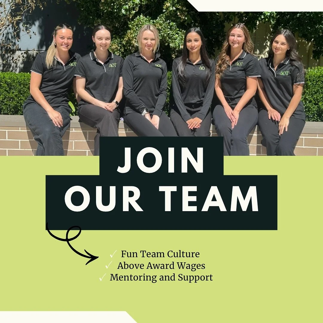 Take a peak at our website (Careers) to find out why you would want to join our team.. 😊

#occupationaltherapist #ot #otclinic #hiring #alliedhealth #jointheteam