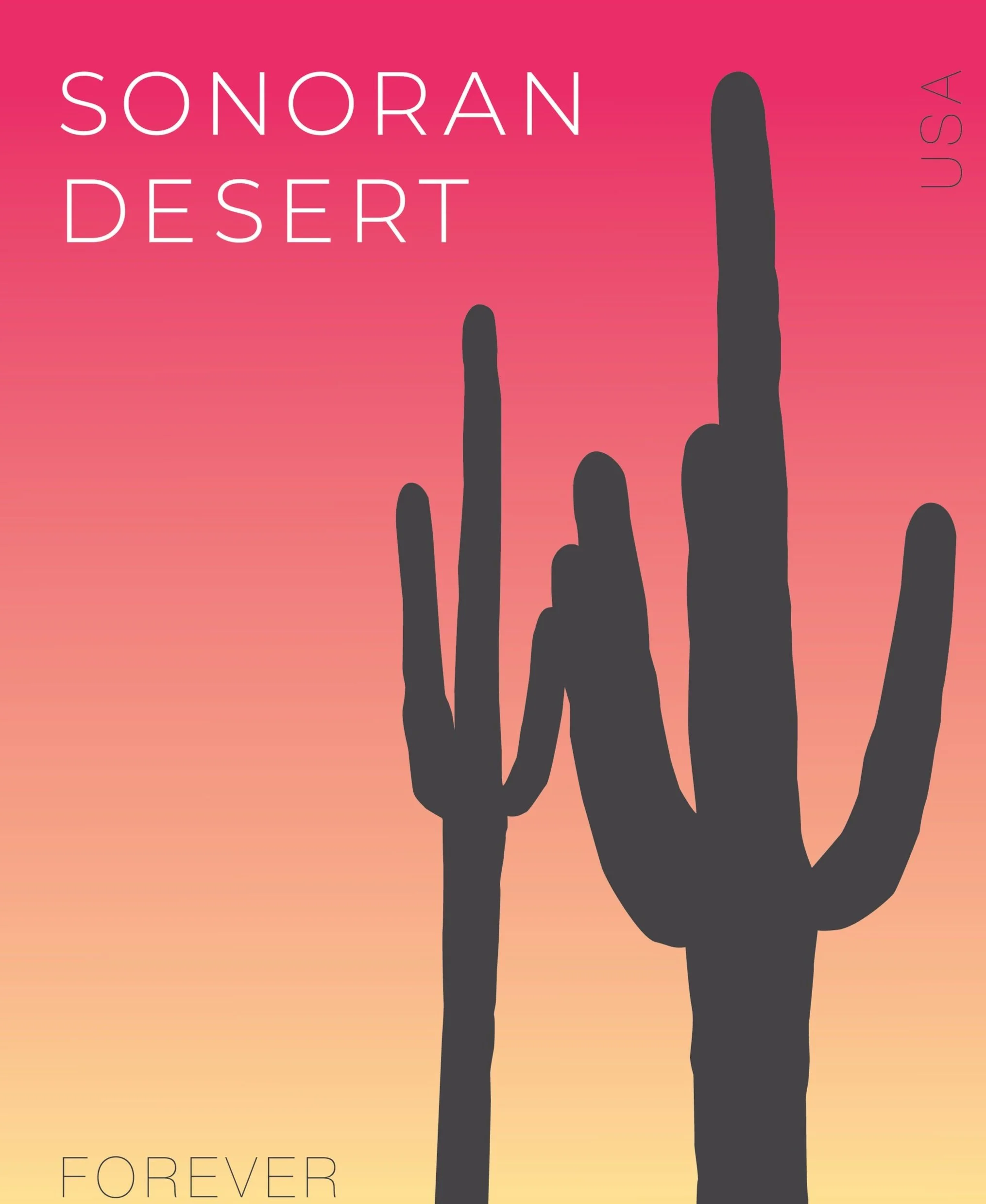 Desert  Stamp Series