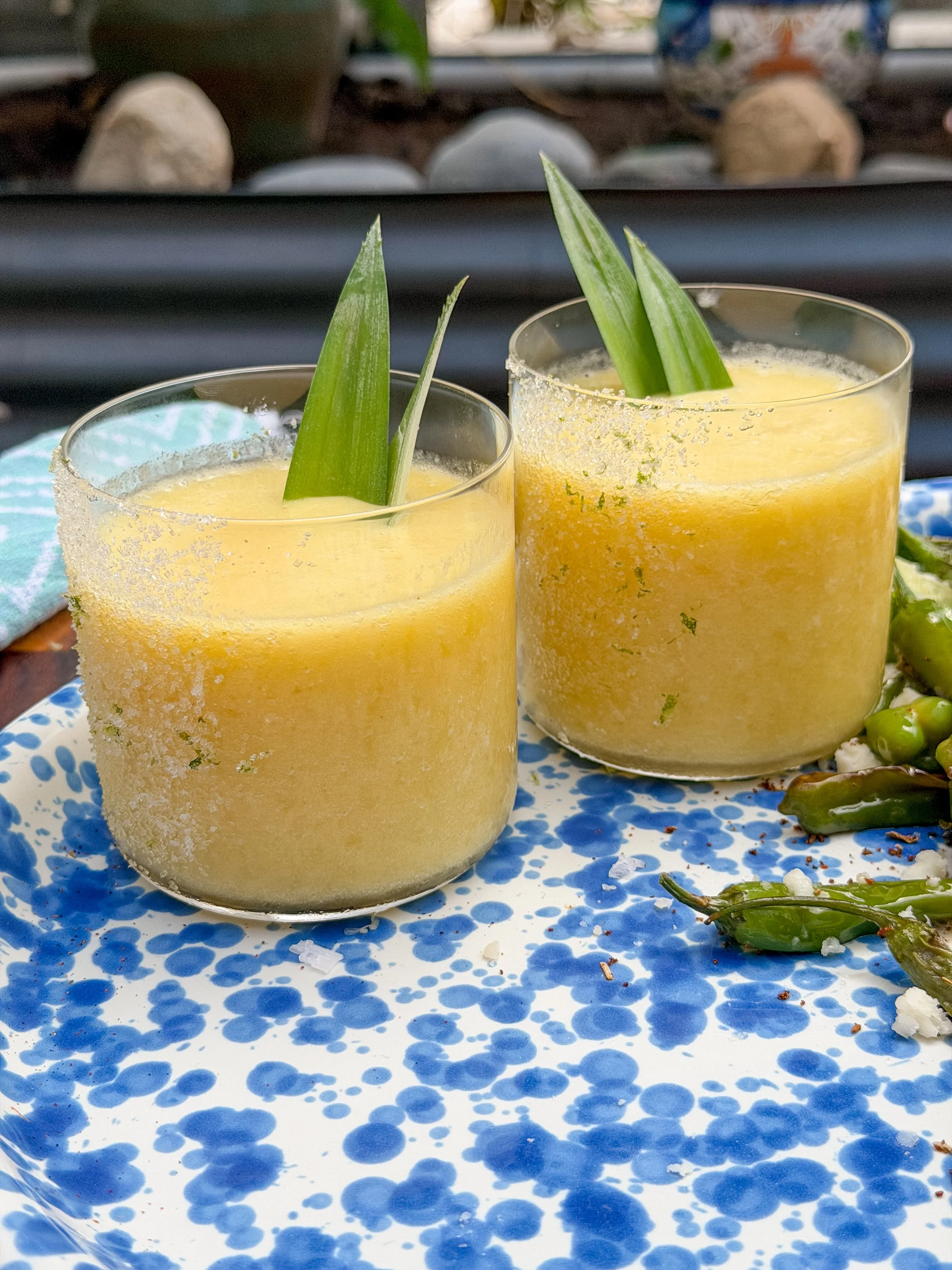 Frozen Spicy Pineapple Margarita
