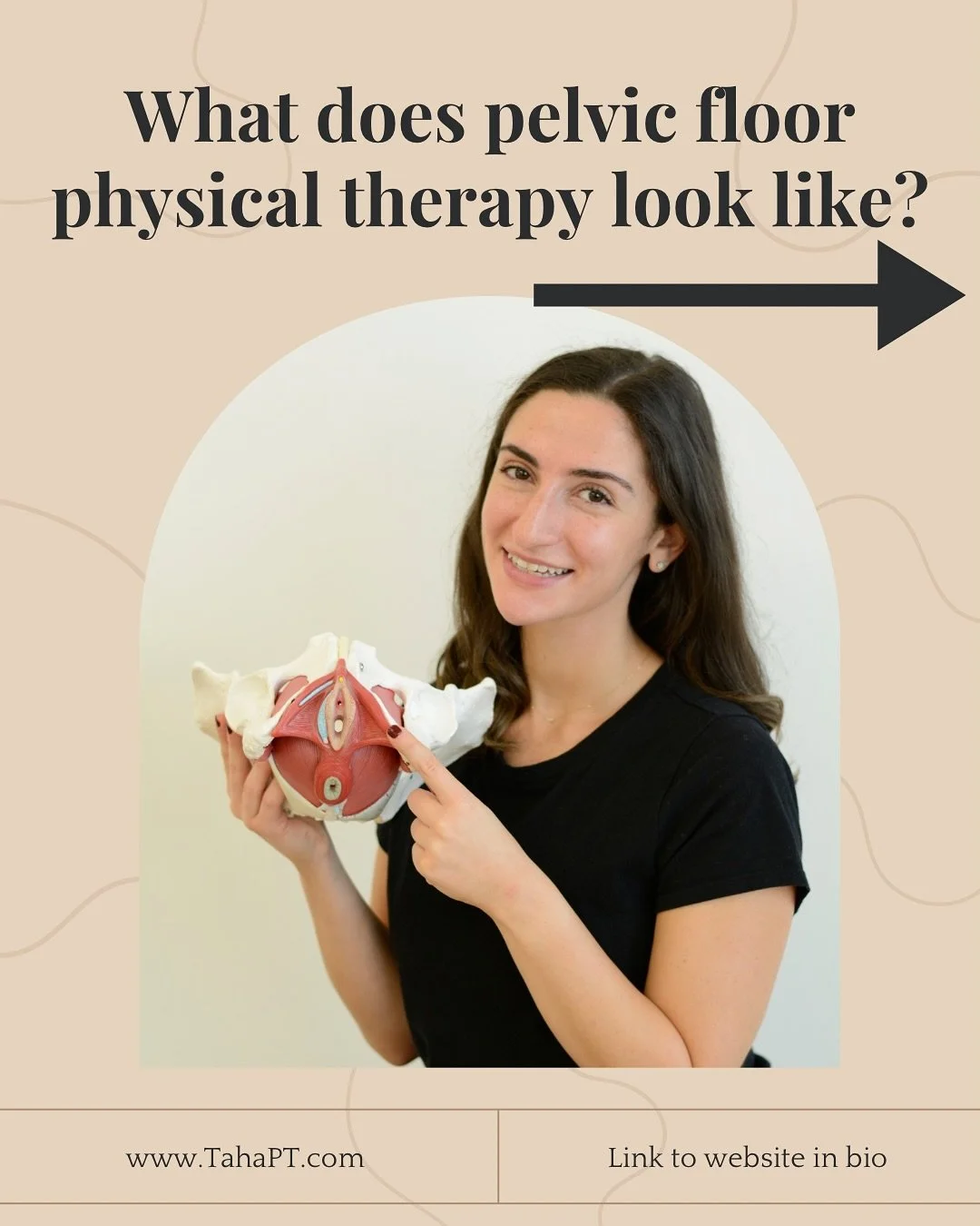 What does pelvic floor physical therapy look like?

It looks different for everyone, but here are some various treatments we may include:

-Exercise
-Education/ behavior modifications
-Breathwork
-Manual therapy such as soft tissue mobilization 
-Pai
