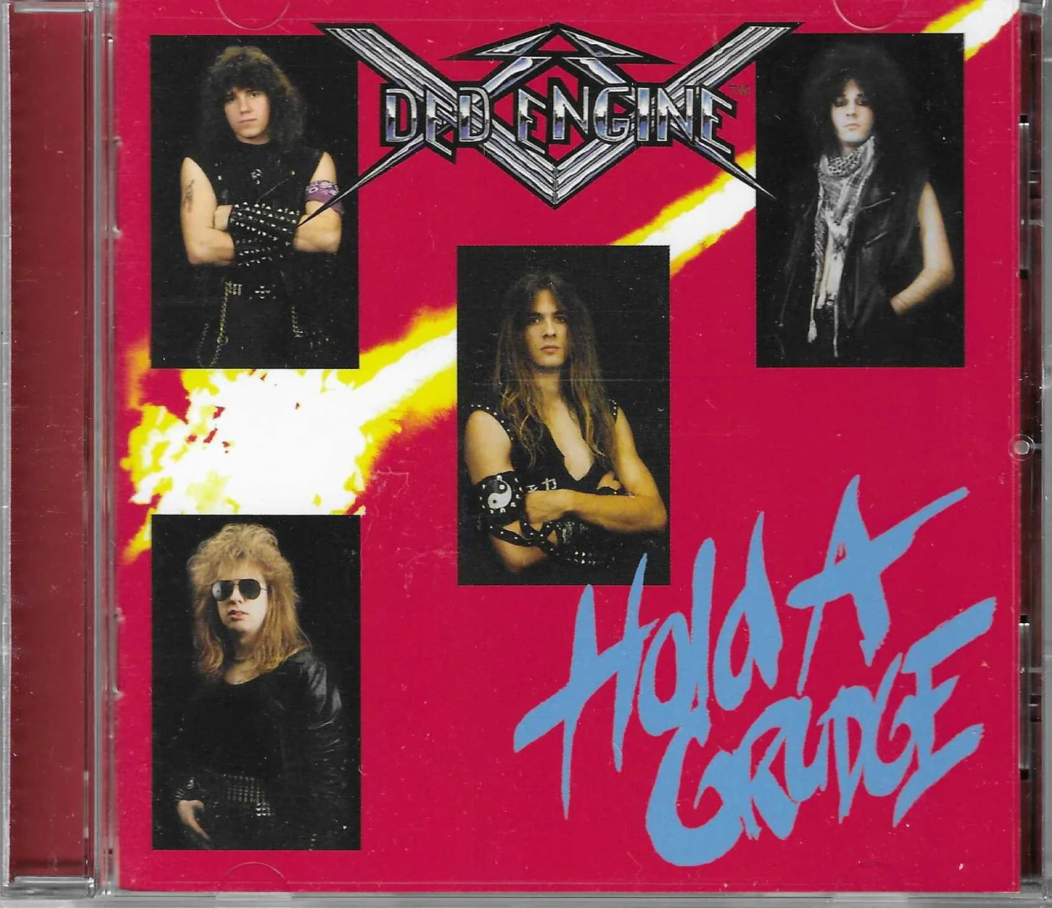DED ENGINE – Hold A Grudge CD — Electric Shock Metal