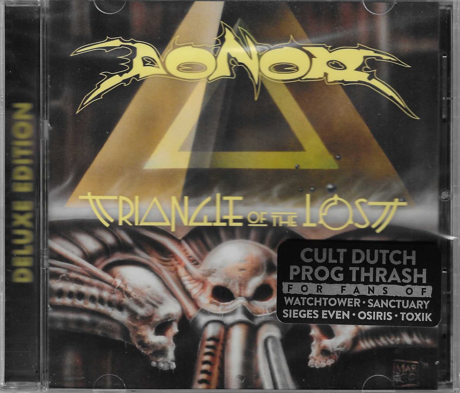 Donor Triangle DONOR – Triangle Of The Lost (Deluxe Edition) CD — Electric Shock Metal