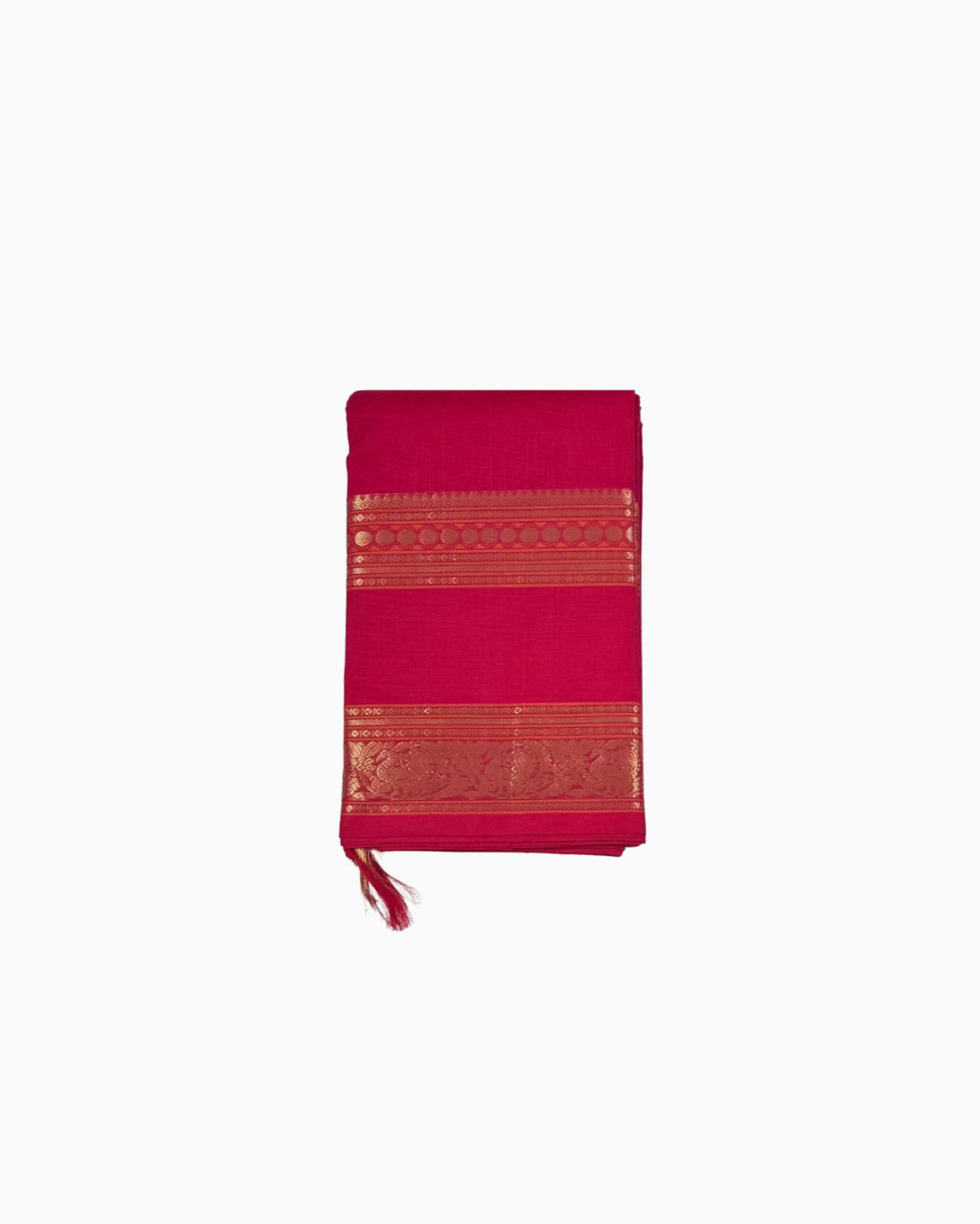 Kancheepuram Cotton Rouge Peacock