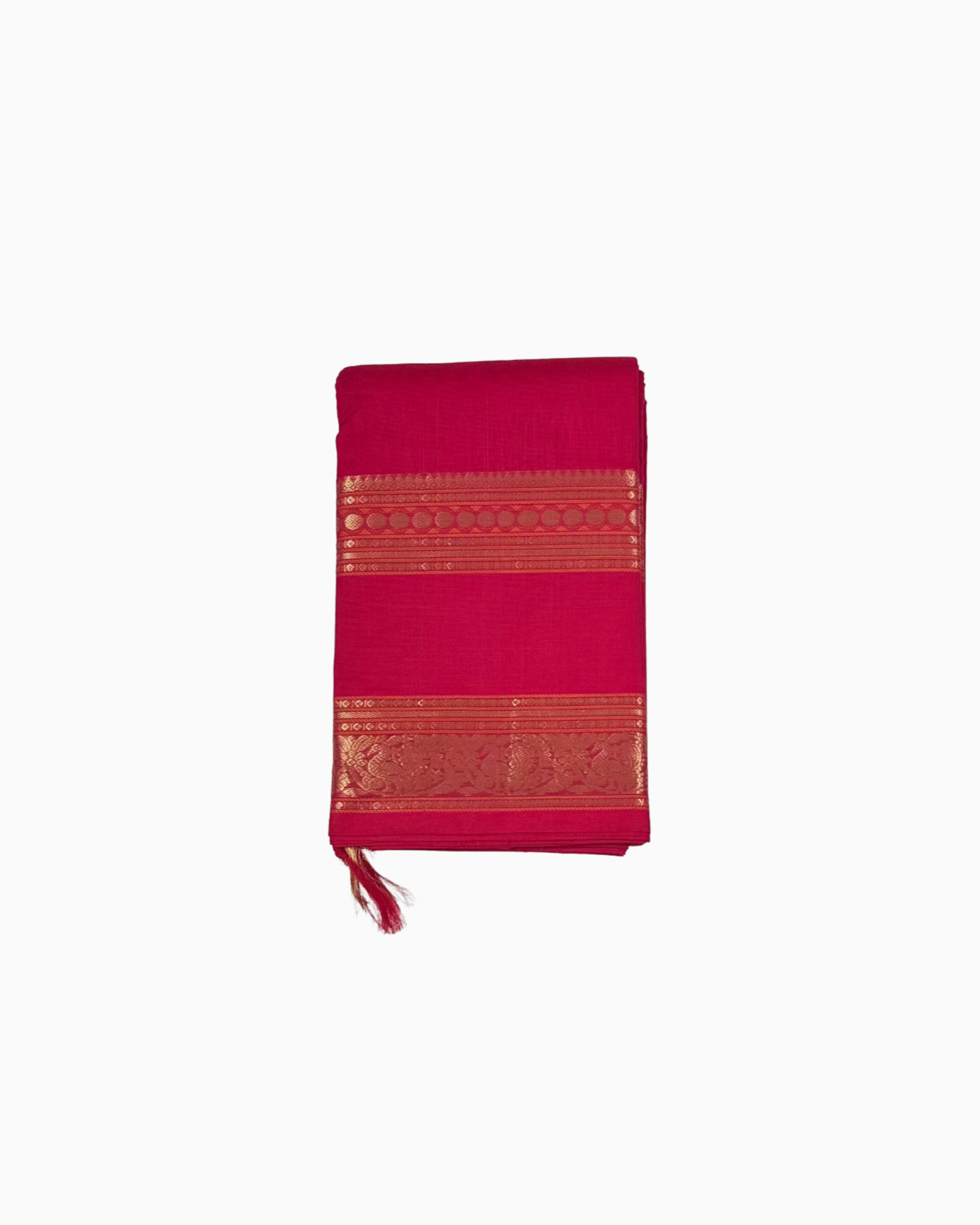 Kancheepuram Cotton Rouge Peacock