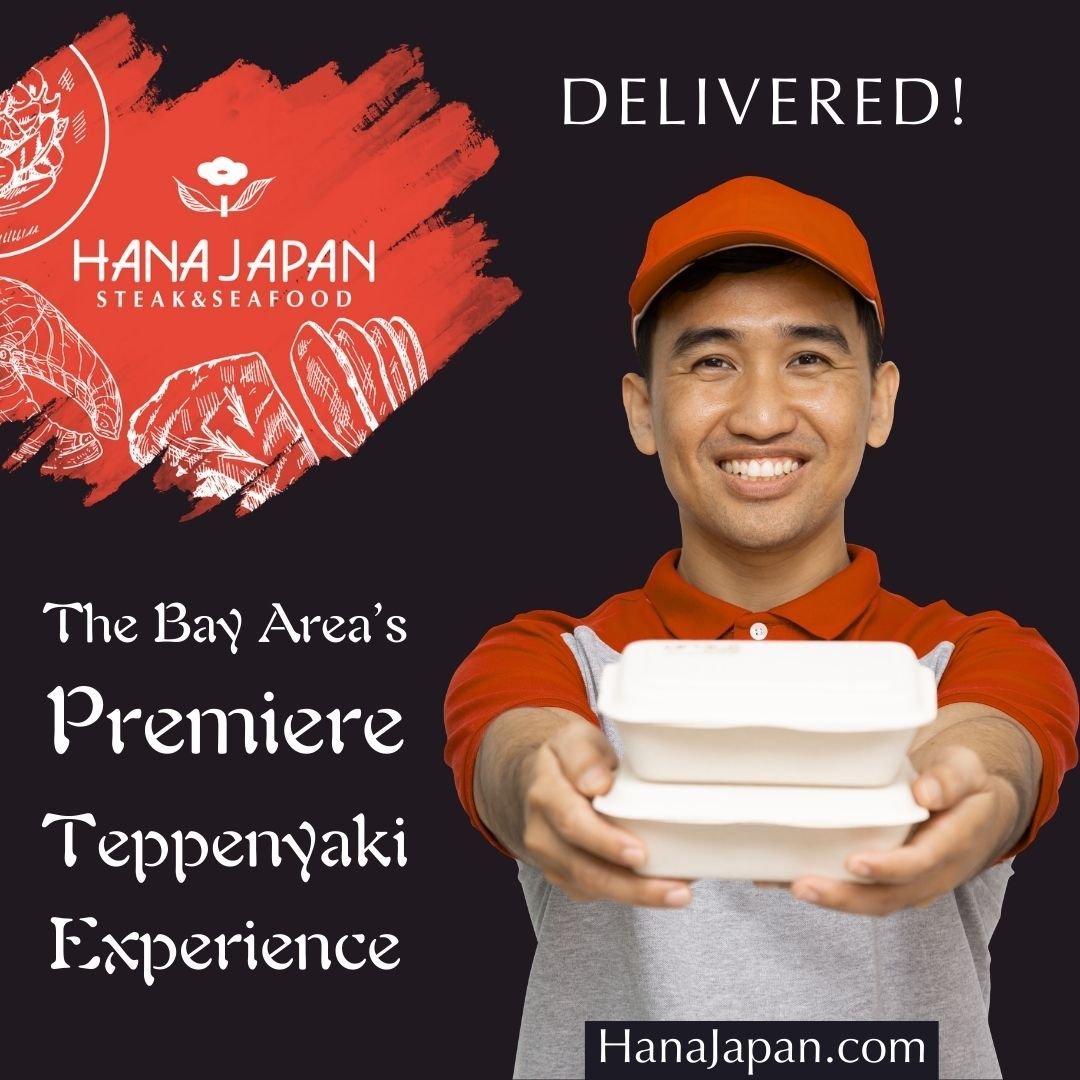 Bringing the taste of Japan straight to your doorstep! Enjoy the authentic flavors of Hana Japan's cuisine from the comfort of your home with our delivery service. 

Order now at HanaJapan.com 🚚🍱
