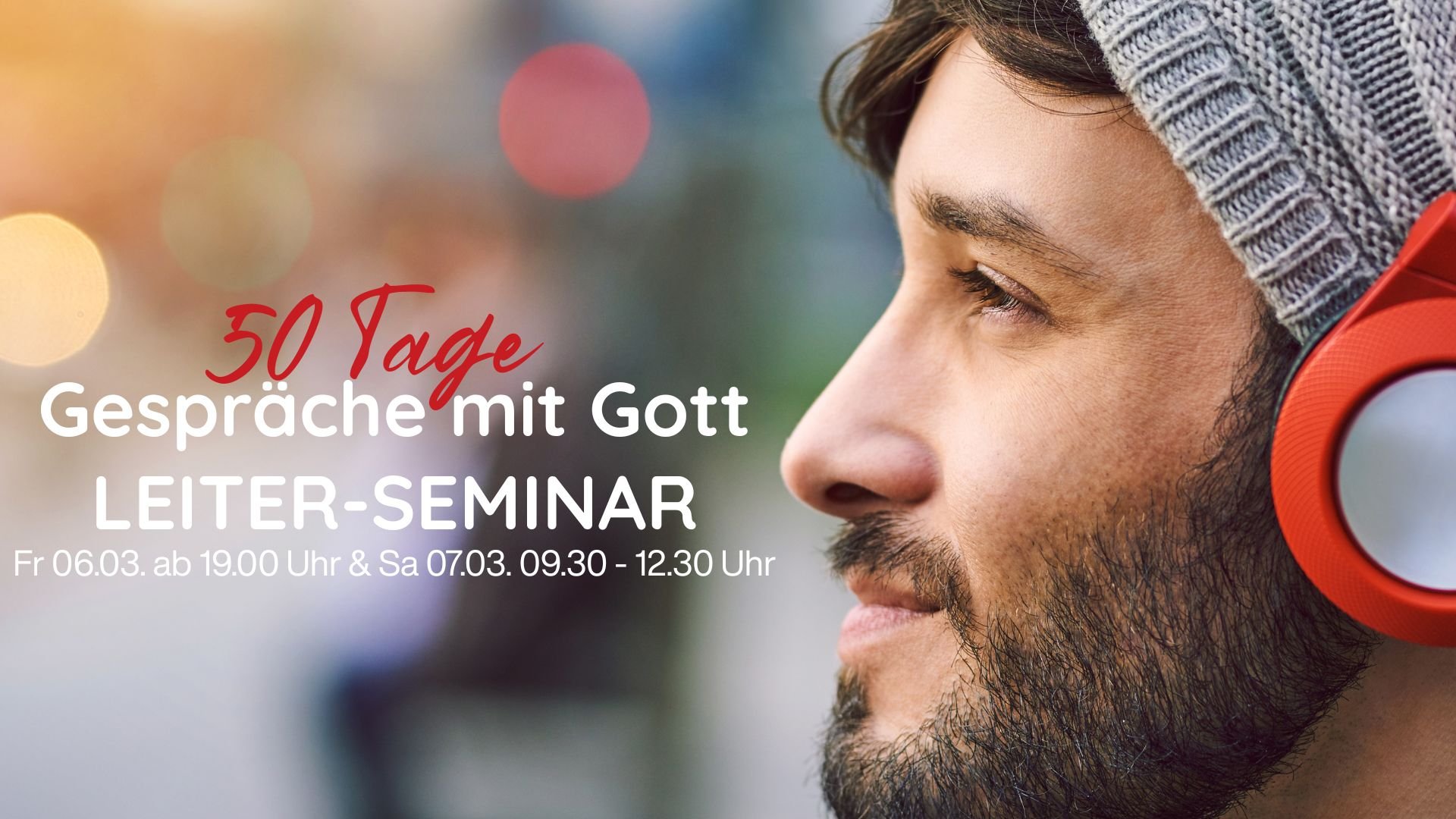 Leiter-Seminar “50 Tage Gespräche mit Gott” mit Tania Harris (AUS)