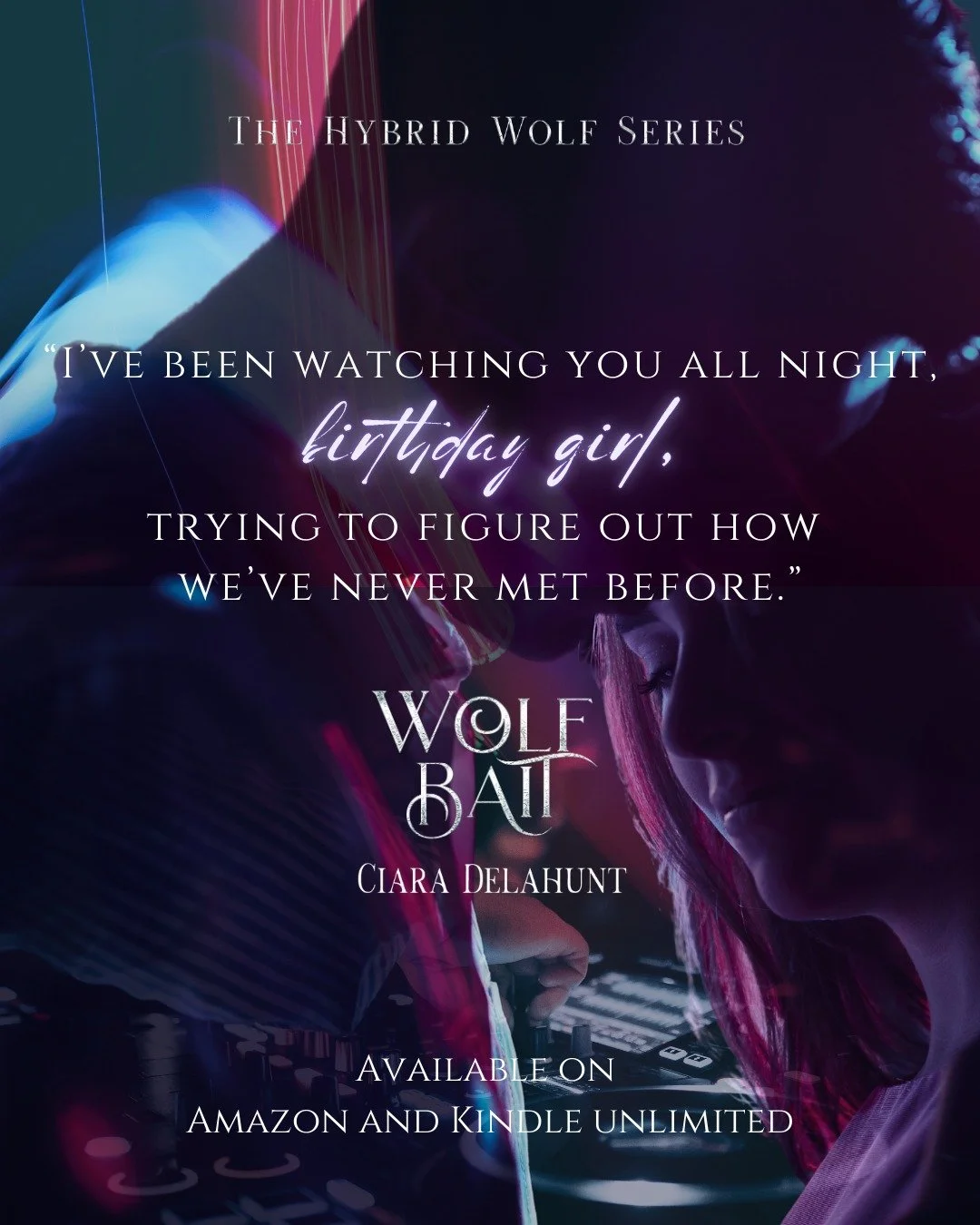 What do you do when a handsome stranger tells you you're a hybrid werewolf? Fall for him, of course ❤️&zwj;🔥

🐺 Slow burn romance
🌙 Found family
🐺 He falls first
🌙 Set in Ireland
🐺 Who hurt you?
🌙 Fated Mates

The Hybrid Wolf Series is a Dubli