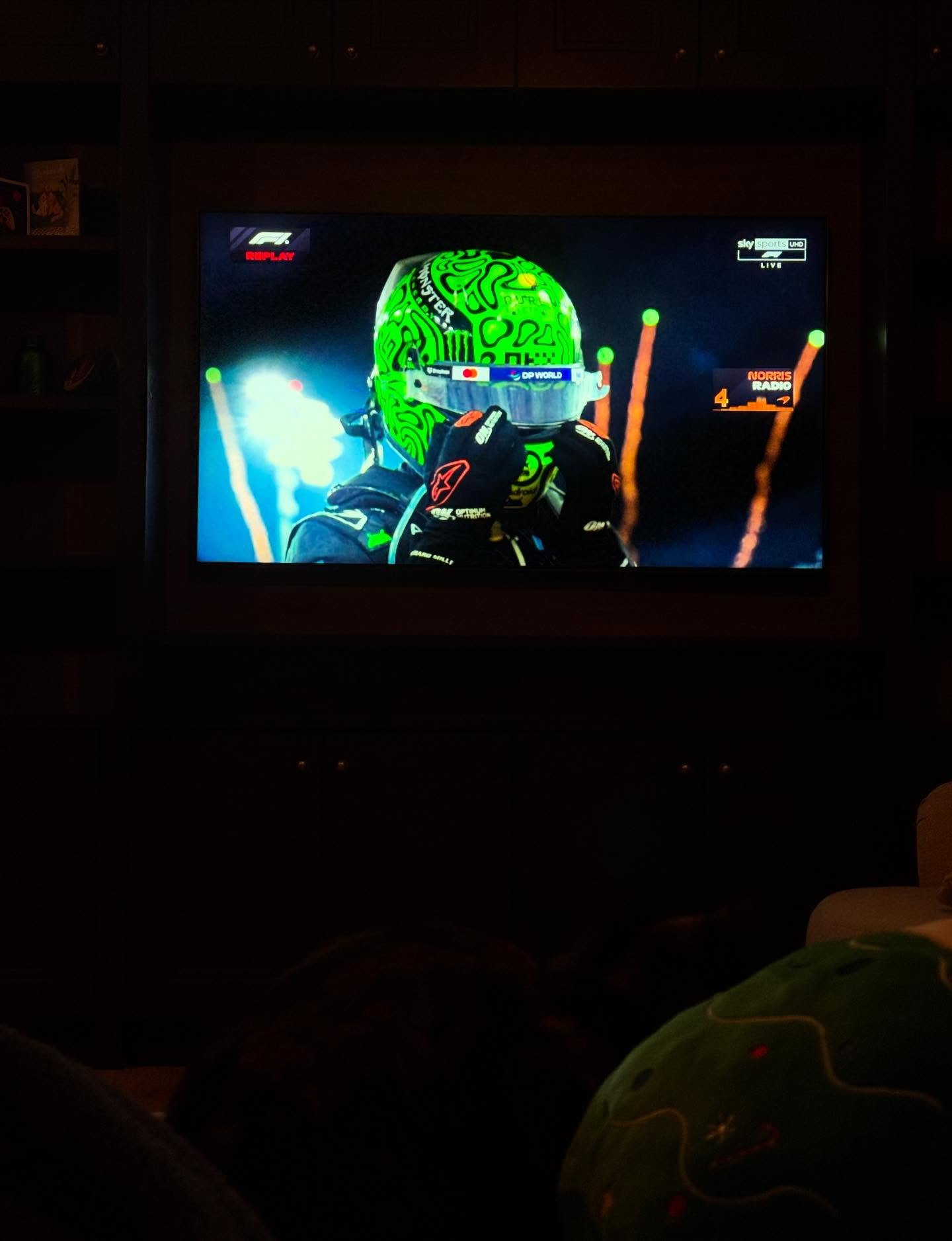 I had to ban myself from social media all day because my husband was on shift, and I refused to watch this race without him. We've been Lando fans since we started watching F1, and I'm so damn proud of him for winning this drivers championship 🧡

Al