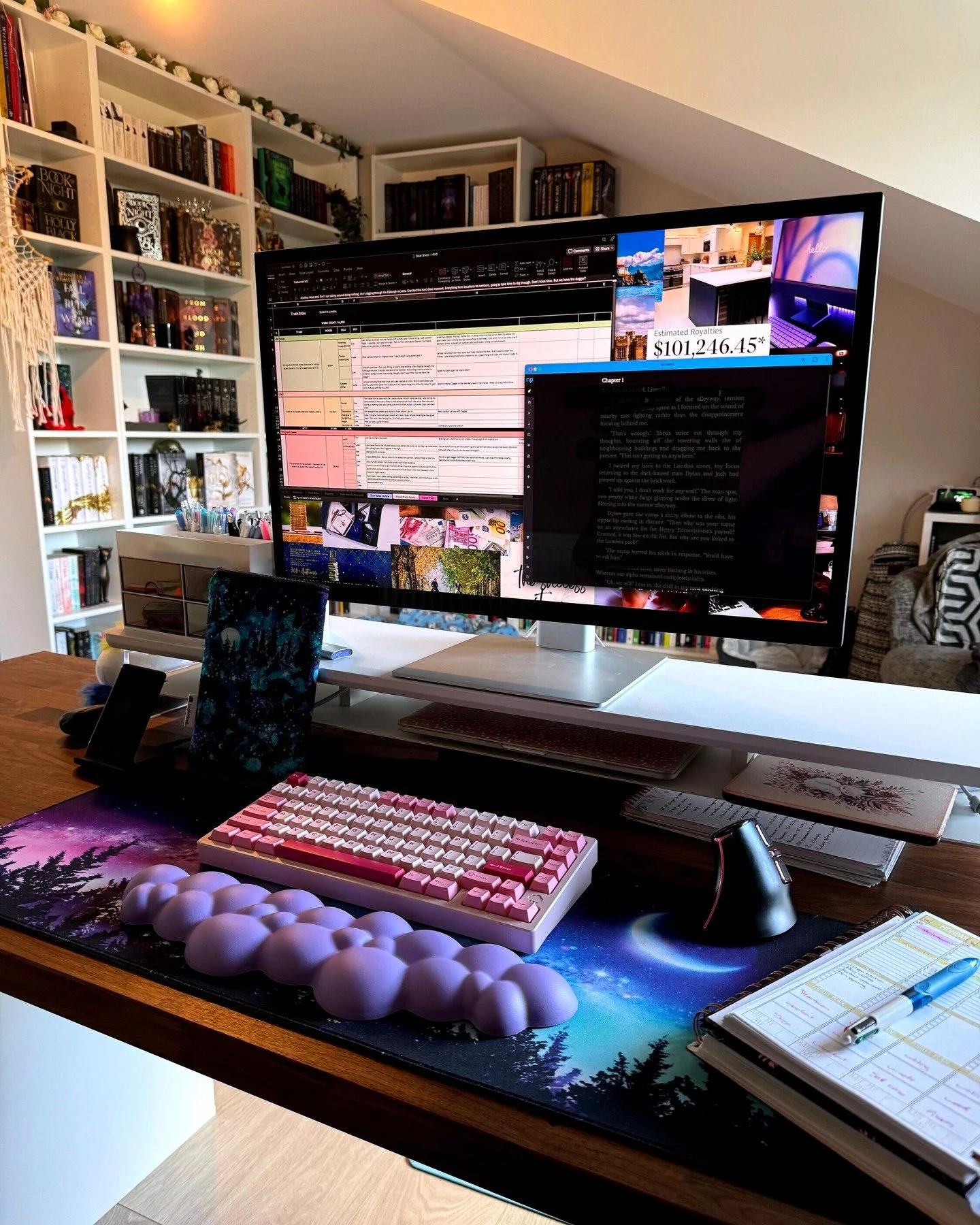 It's the time of the year where I'm supposed to be goal setting, but it's hard when there's some uncertainty about the first half of the year. So I think I'll procrastinate for a bit and do a vision board to get my head straight 😅