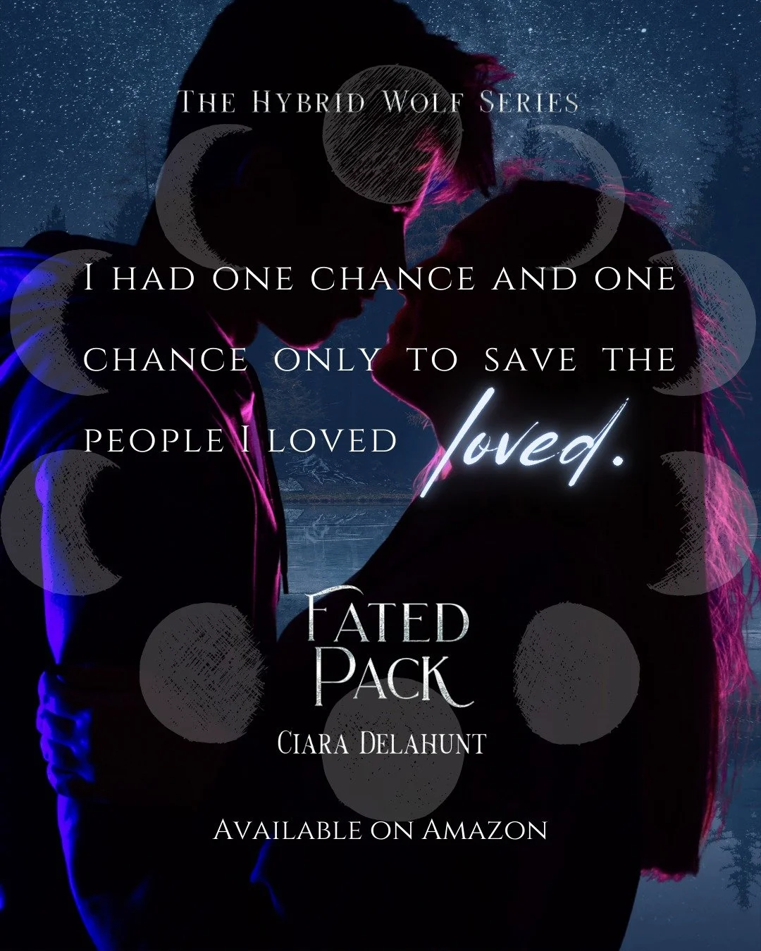 The perfect weekend read, a slow burn shifter series set in Ireland.

🐺 Slow burn romance
🌙 Found Family
🐺 He falls first
🌙 Set in Ireland
🐺 Who hurt you?
🌙 Complete series

#SpicyRomanceBooks #KindleUnlimitedRomance #TheHybridWolfSeries #shift