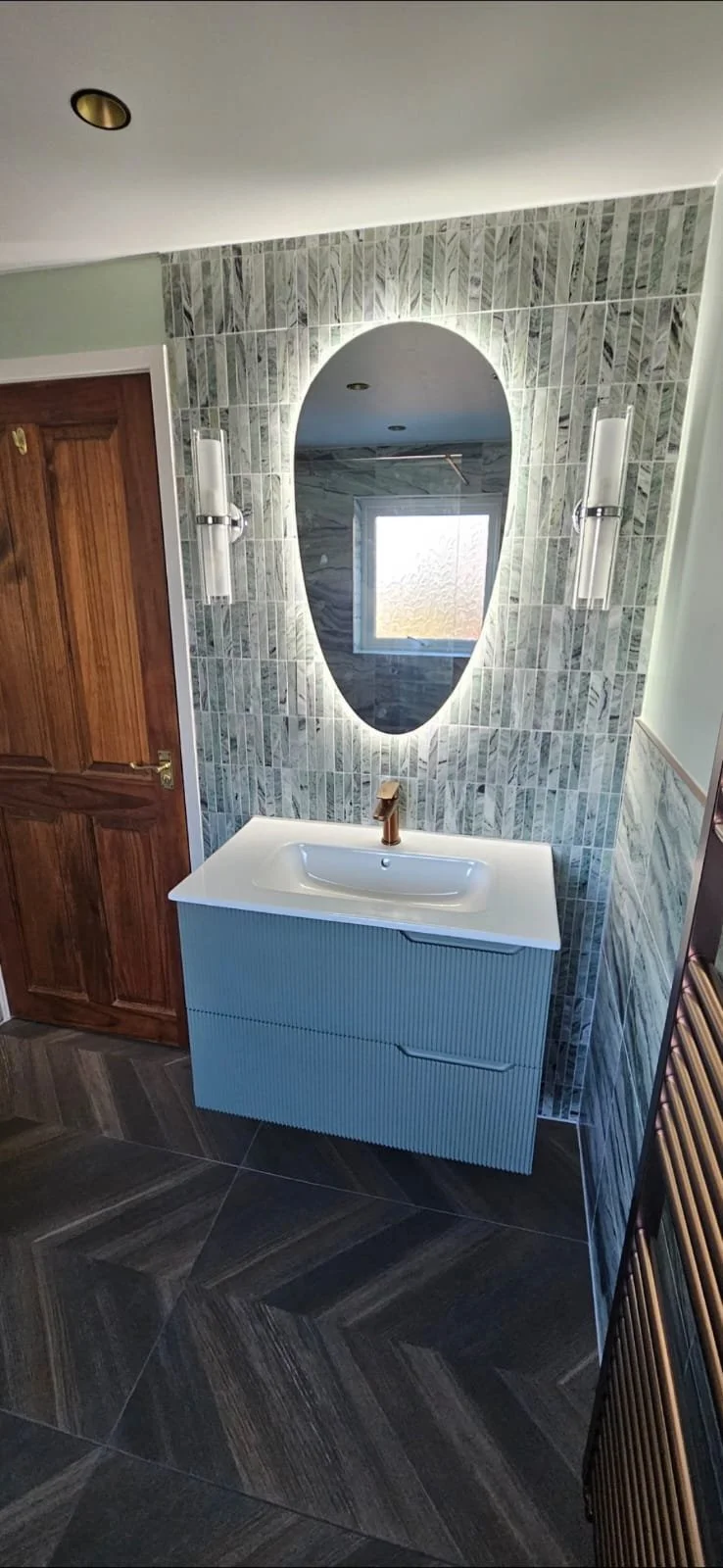 Ensuite renovation completed by Josh Hall Plumbing, Carlisle and Cumbria