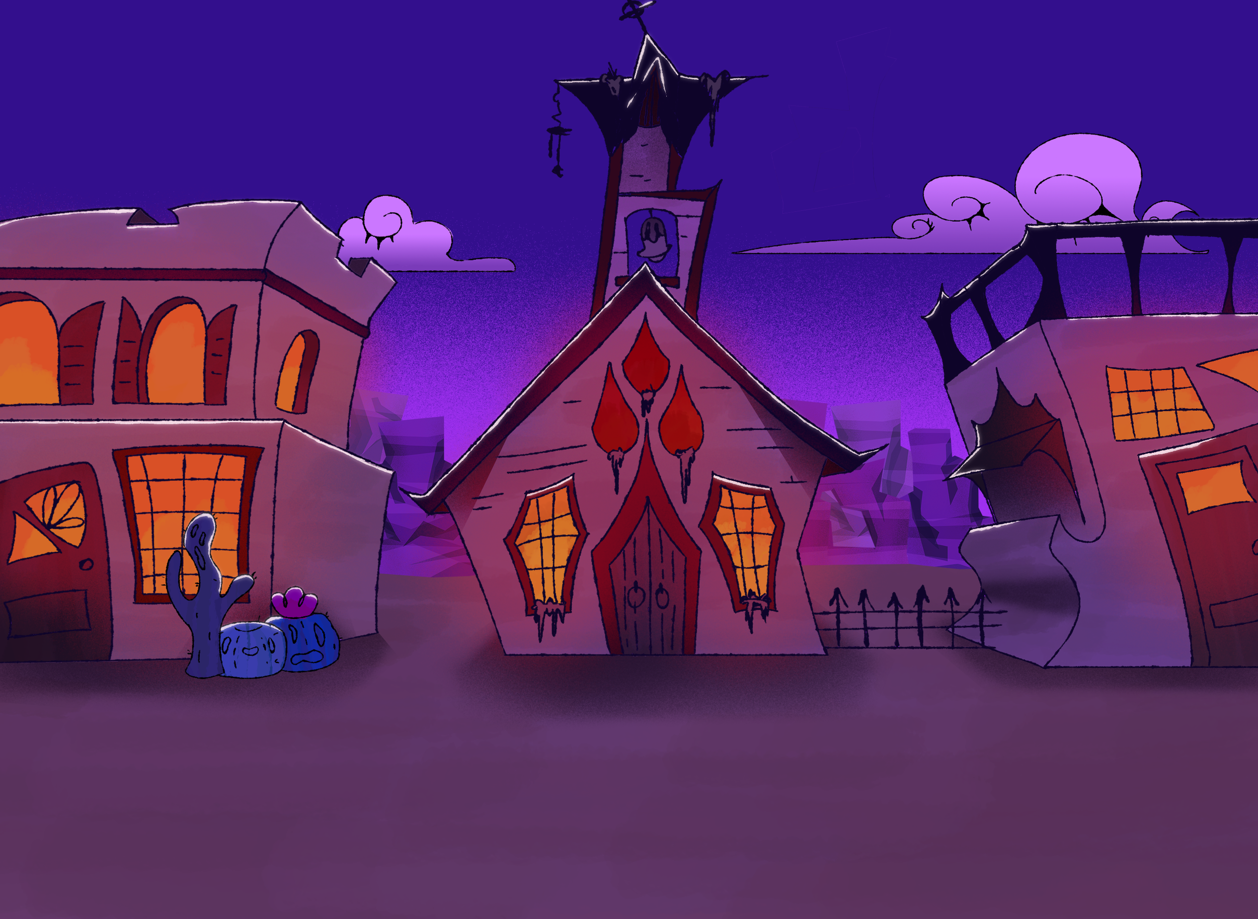 layout, responsible for flat color and render