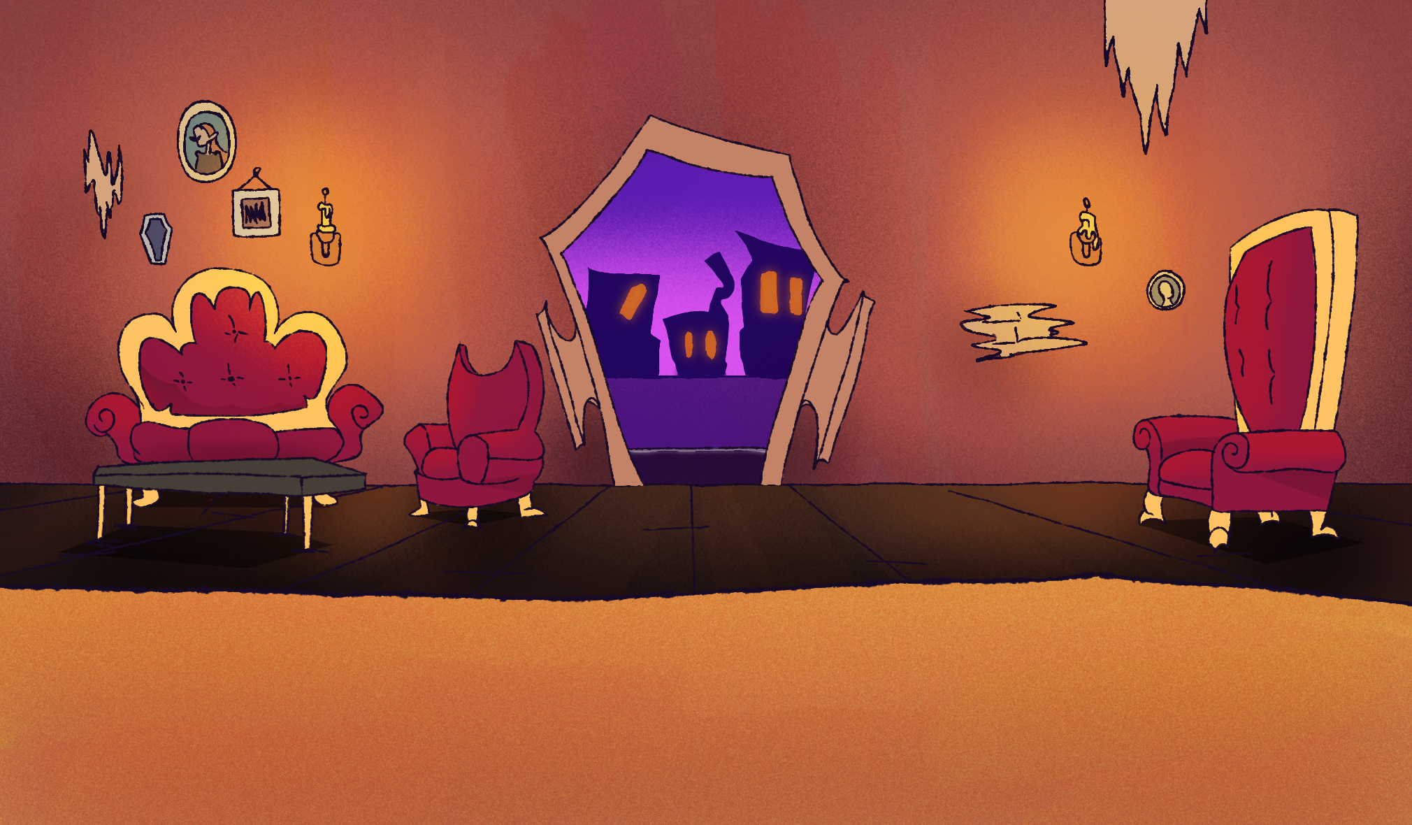 layout, responsible for flat color and render