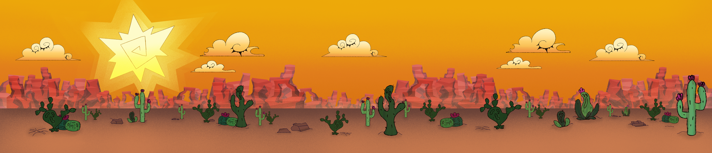 responsible for flat color, render and assets