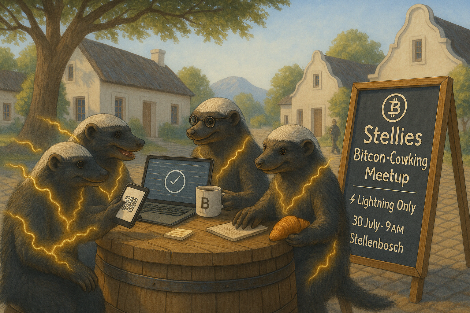 Stellies Bitcoin Co-working Meetup