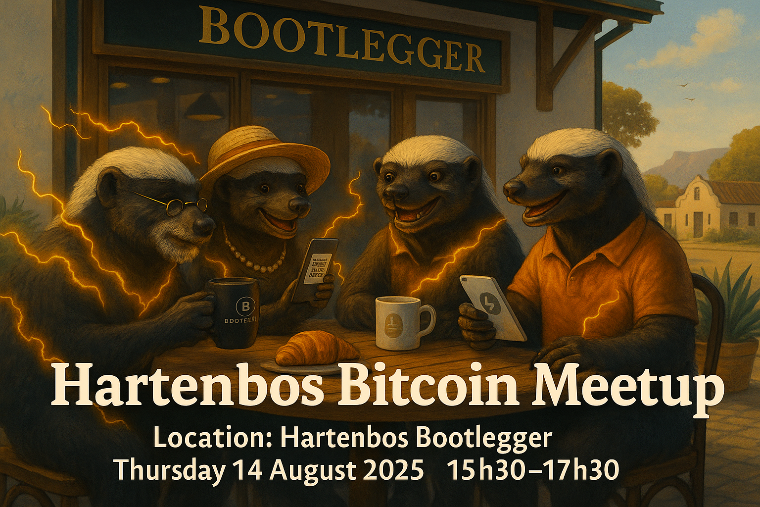 Hartenbos Bitcoin Bootlegger Meetup