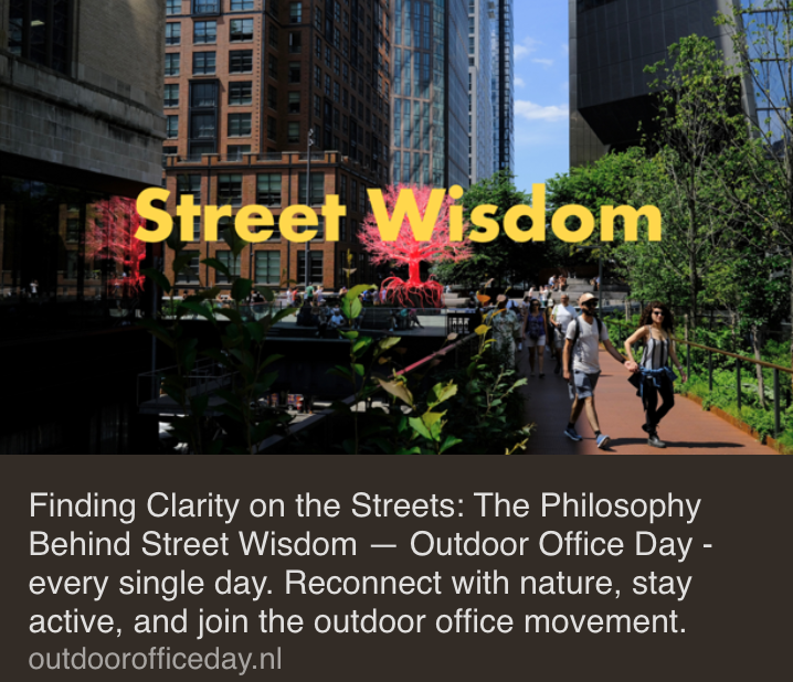 Finding Clarity on the Streets: The Philosophy behind Street Wisdom