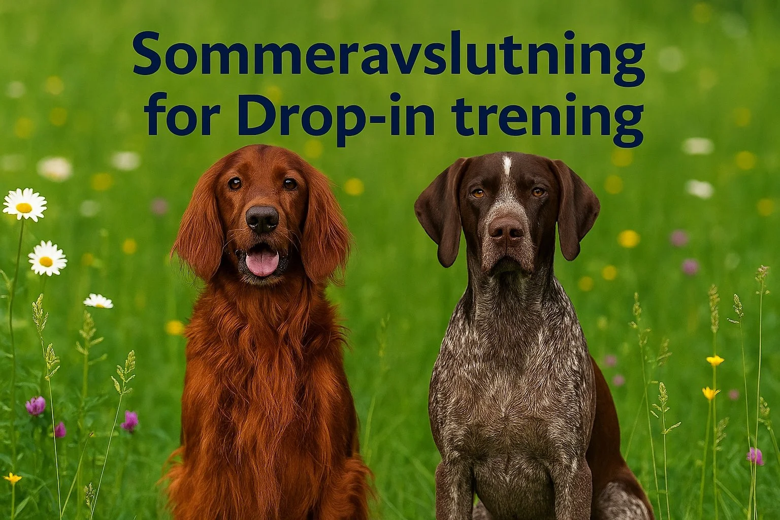 🌞Velkommen til sommeravslutning i Mo hundepark🐾