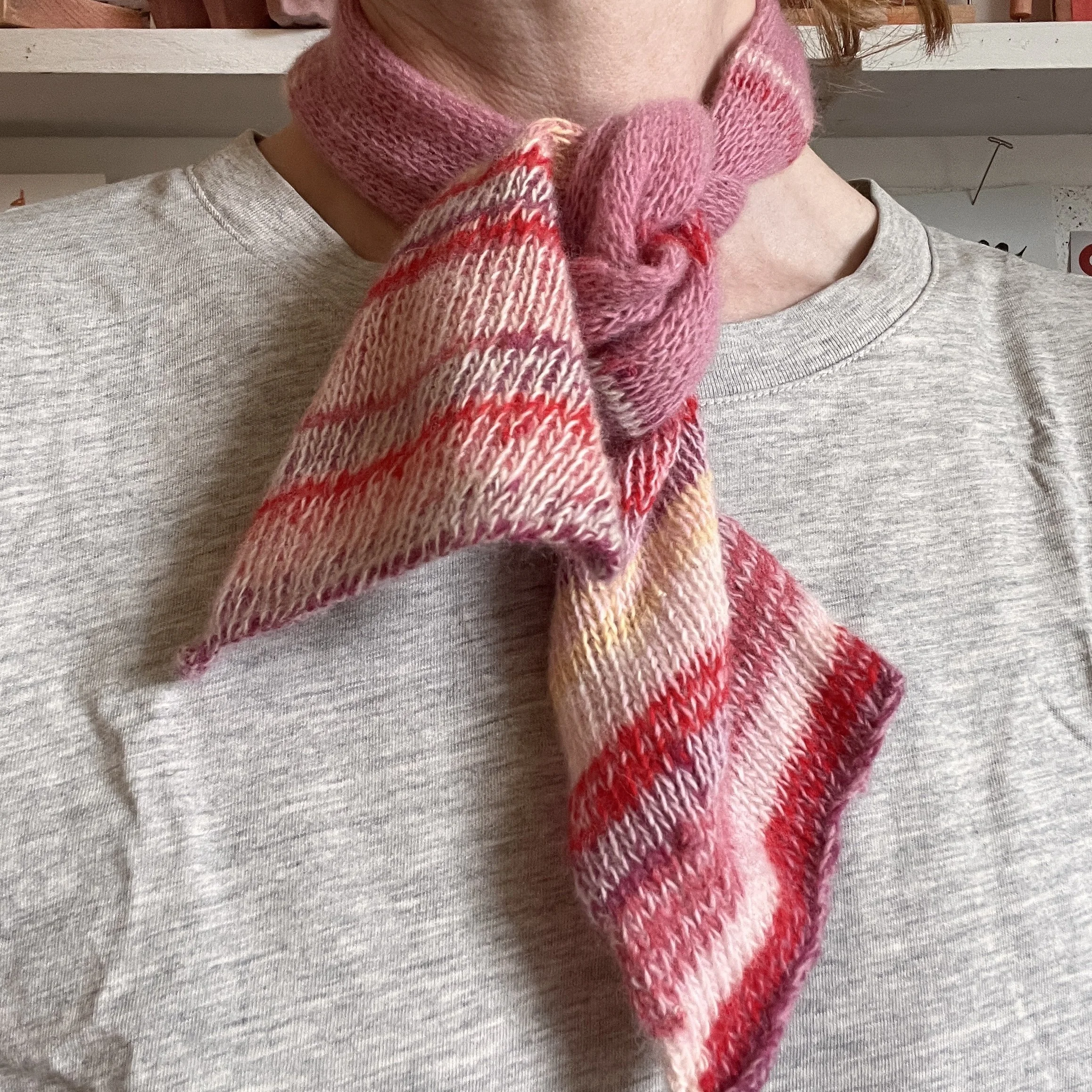 Summer Stripes rose pink 2