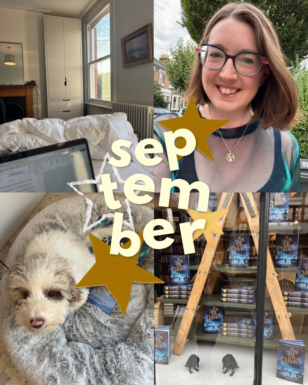 Life lately: early morning editing before she wakes up; late night editing after she&rsquo;s asleep; ravens nesting on bookshelves and launching Lumi and @lottiesaahko into the world - but most of all a heart that has exploded with love 🐾