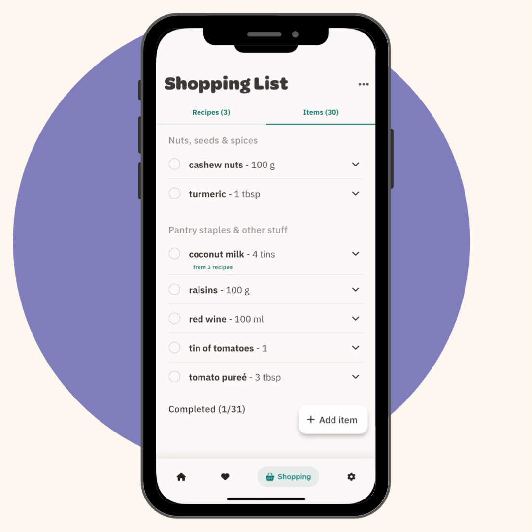 Your shopping list just got a lot smarter