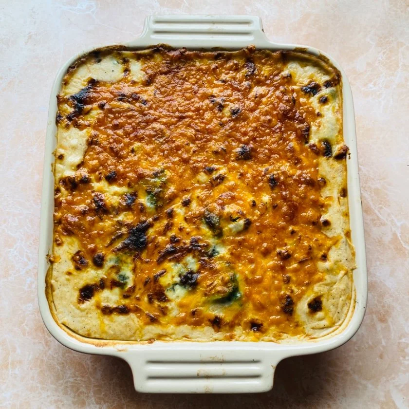 Cheesy Broccoli &amp; Butter Bean Bake: A Meat-Free Family Favourite