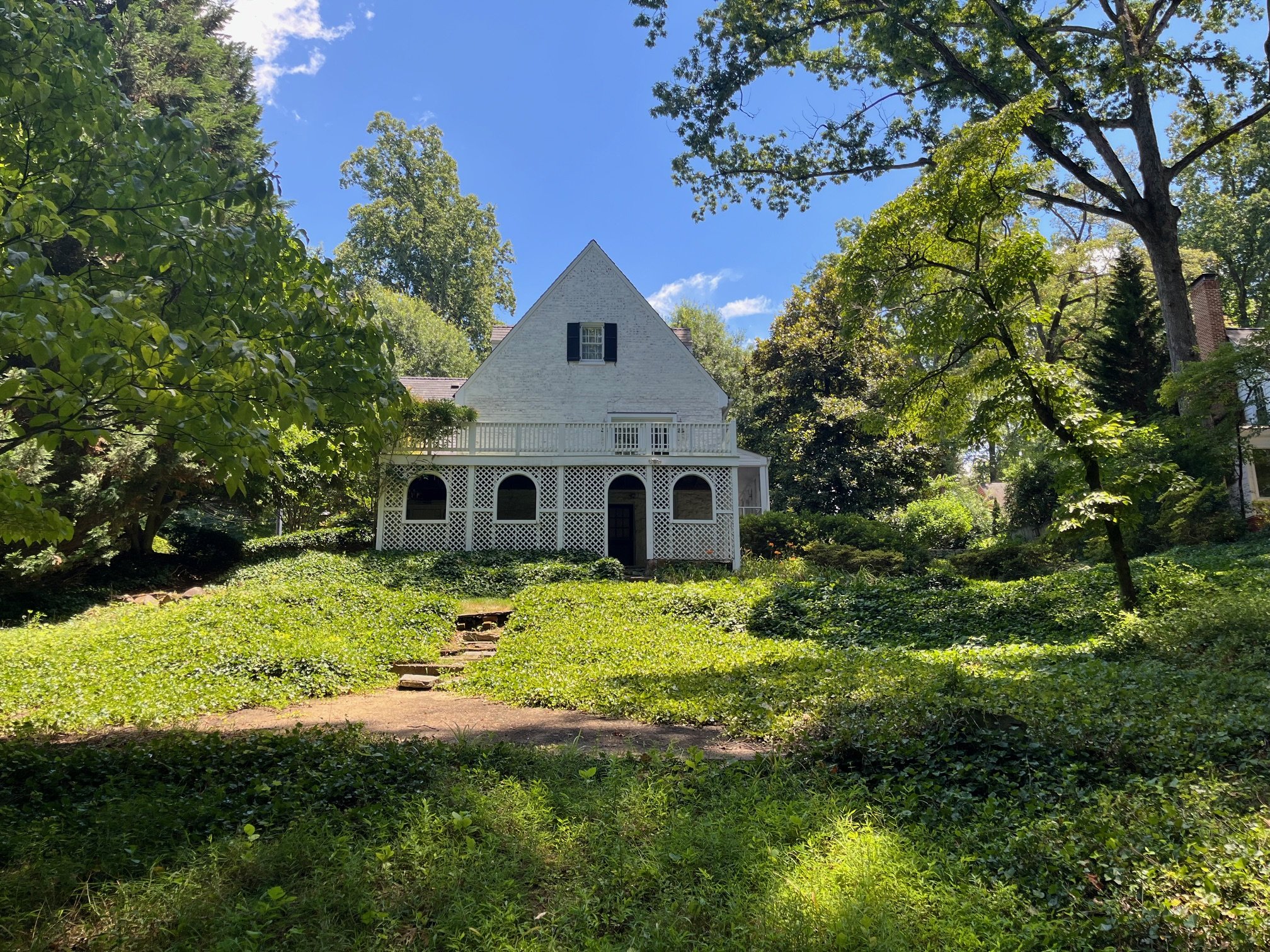 Land transformation project in Charlottesville - before image
