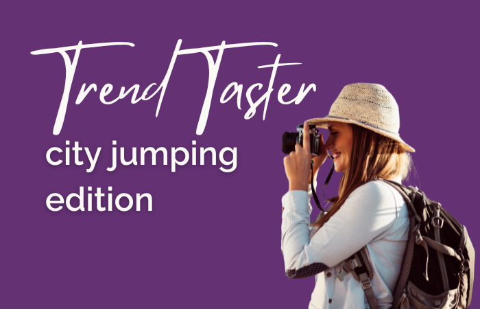 Trend Taster: city jumping edition 