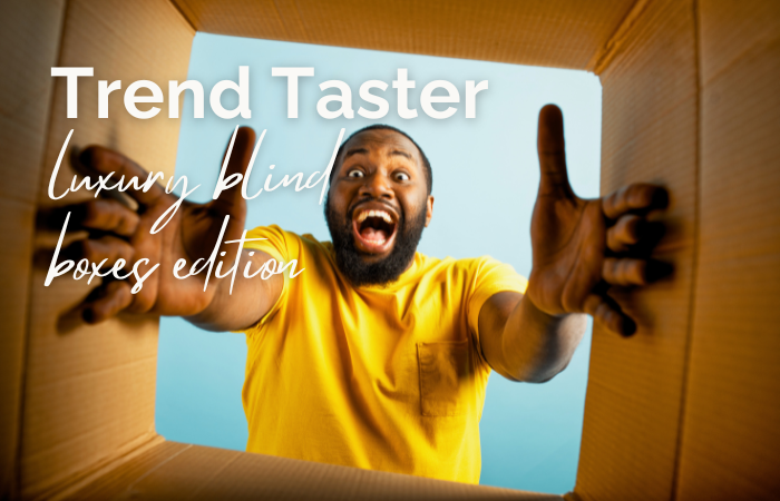 Trend Taster: luxury blind boxes edition 