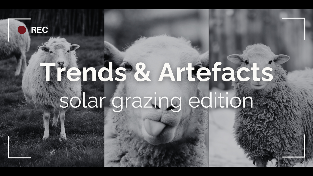 Trends &amp; Artefacts: solar grazing edition