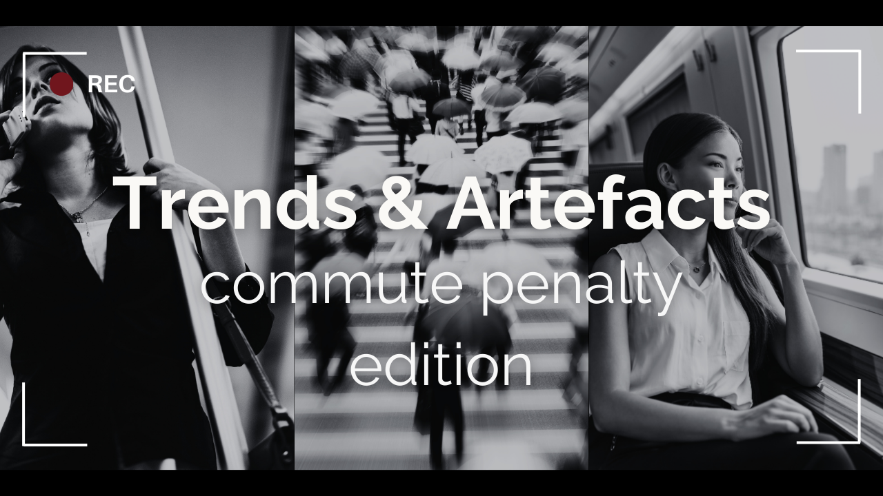 Trends &amp; Artefacts: commute penalty edition