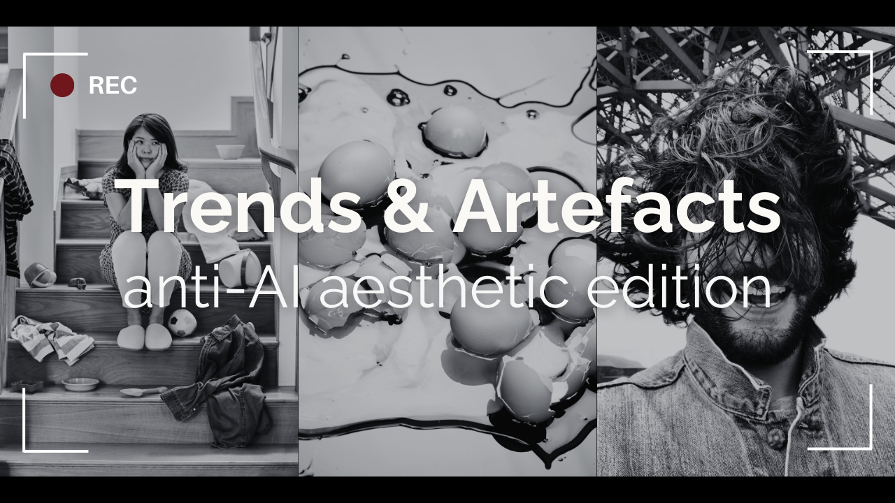 Trends &amp; Artefacts: anti-AI aesthetic edition 