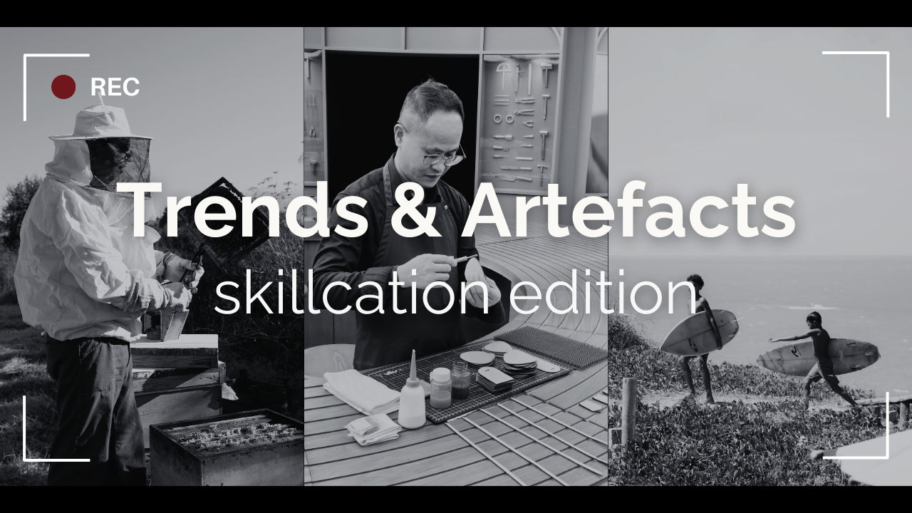 Trends &amp; Artefacts: skillcation edition 