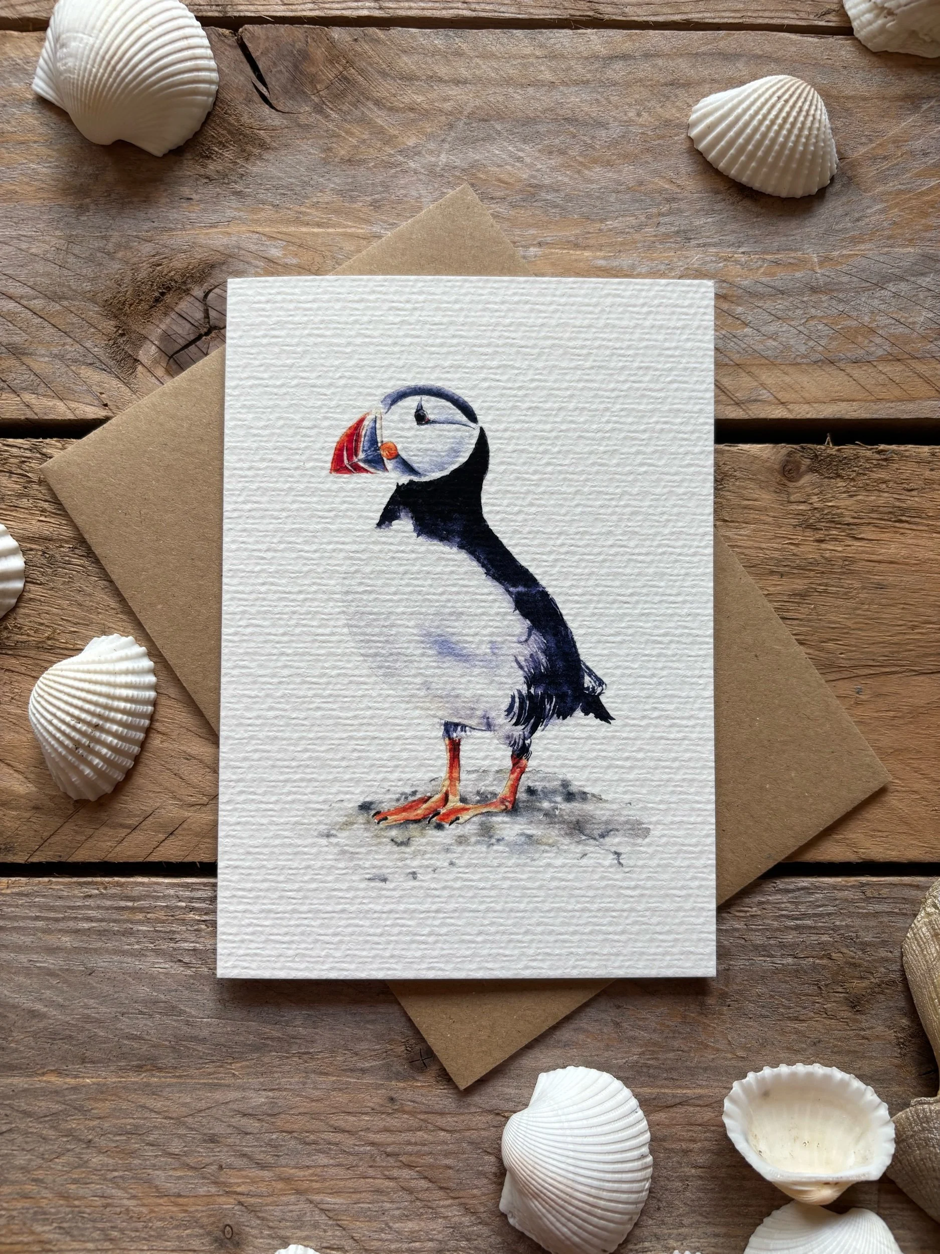 Puffin Card