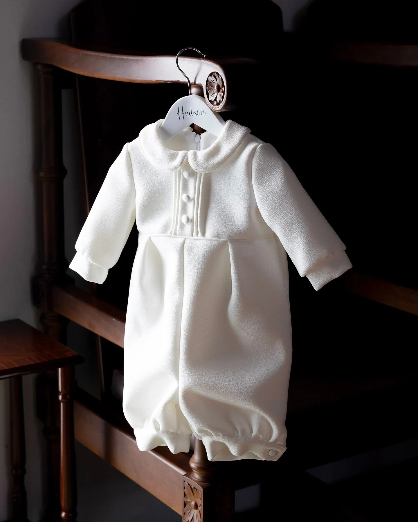 The perfect baptism romper.🤍 
@kidznstyle