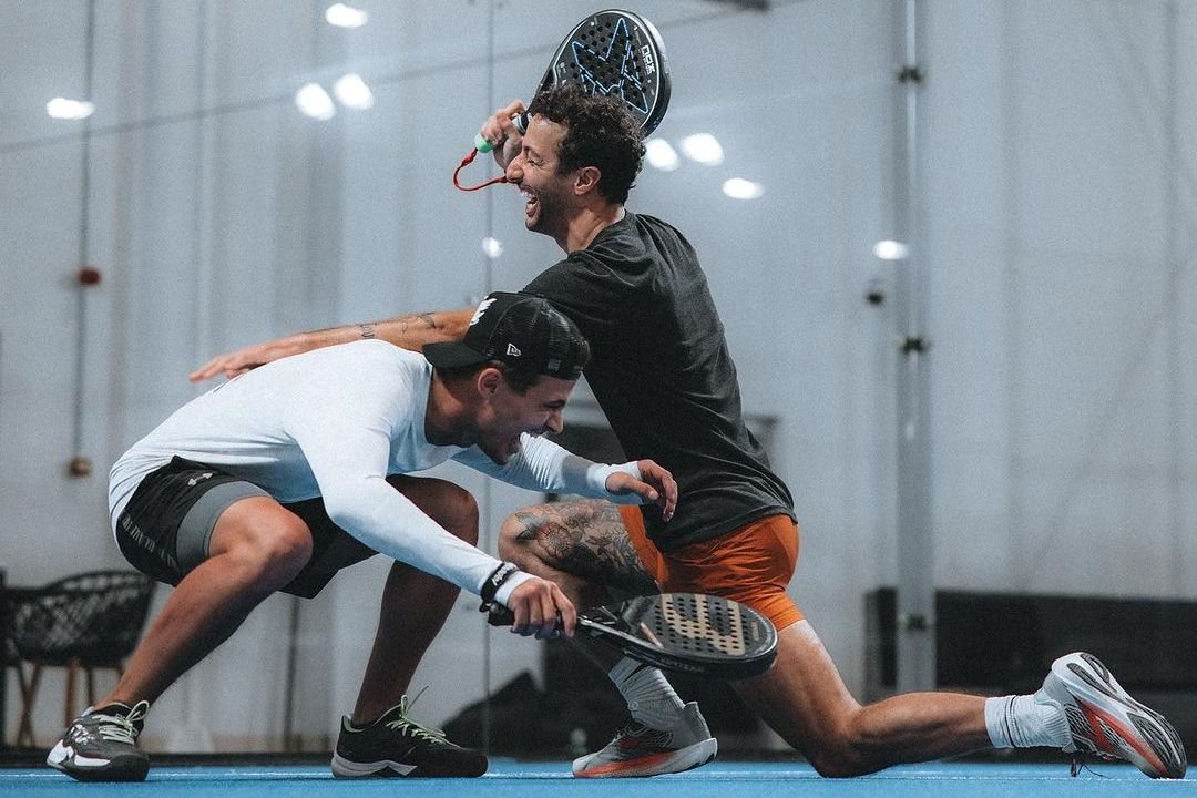 Padel &amp; F1 - a match made in heaven