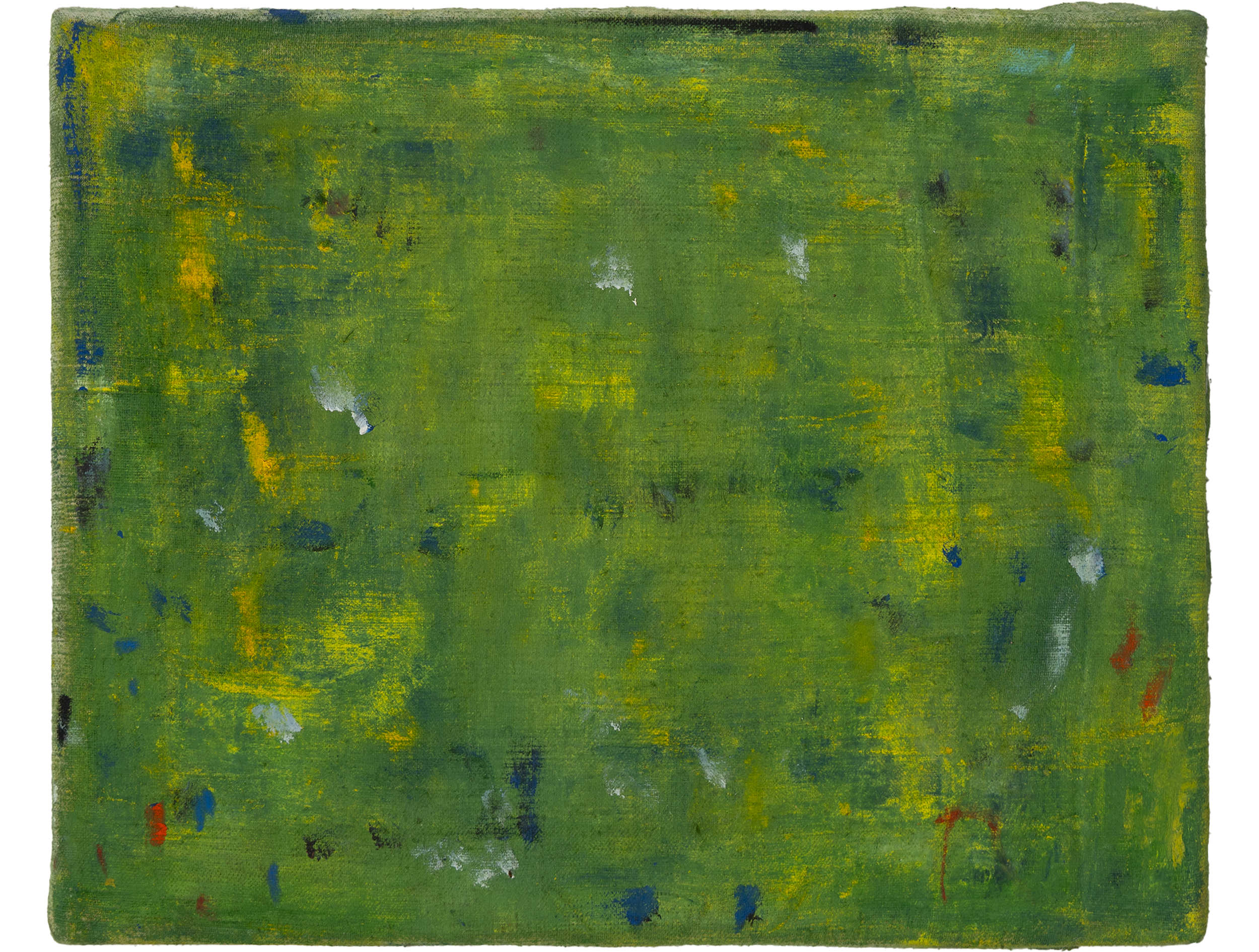 hvad er det | Olio su stoffa intelaiata | 30 x 24 cm | 2025
