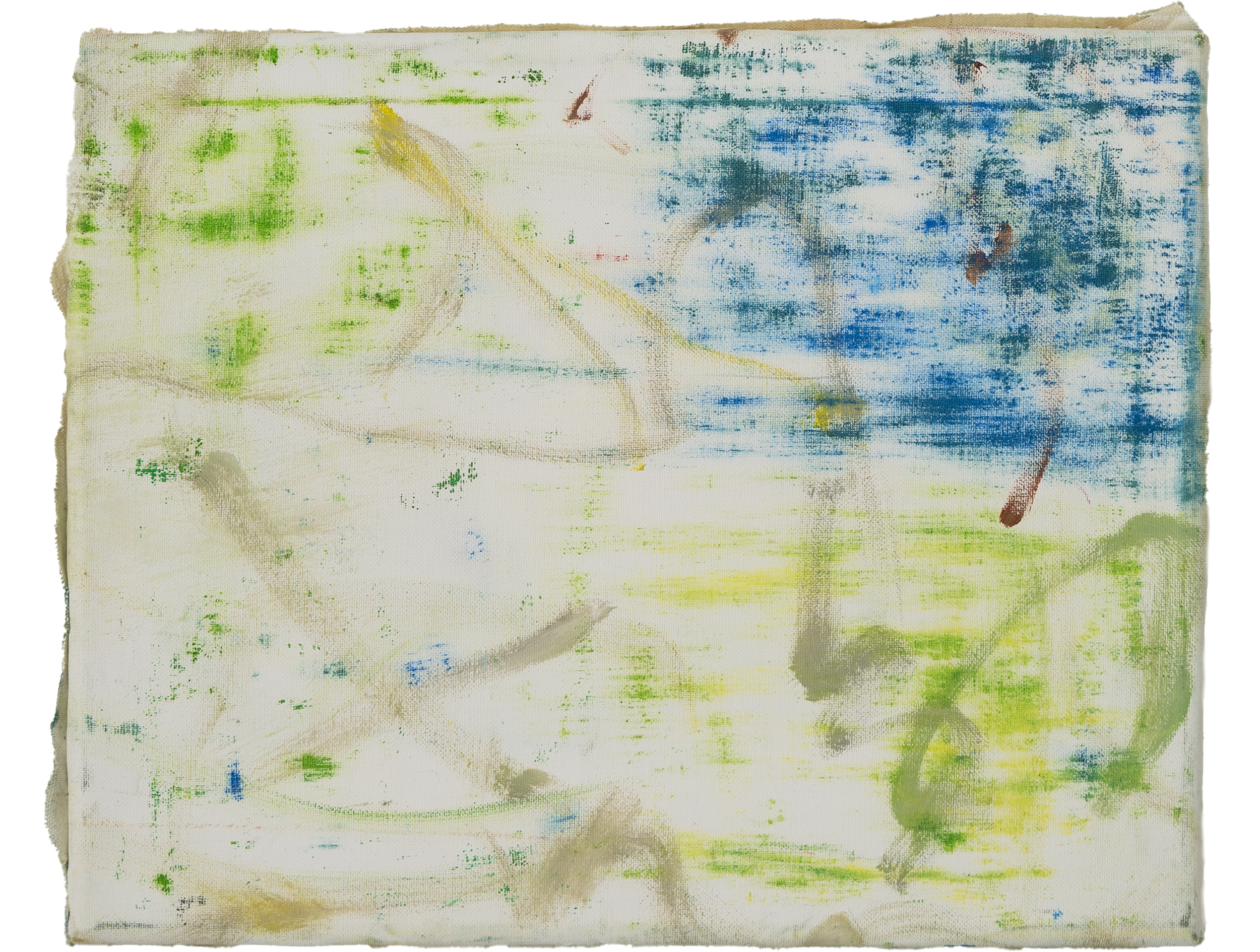 YU-ES-EI o usato garantito / al collasso | Tecnica mista su tela | 30 x 24 cm | 2025
