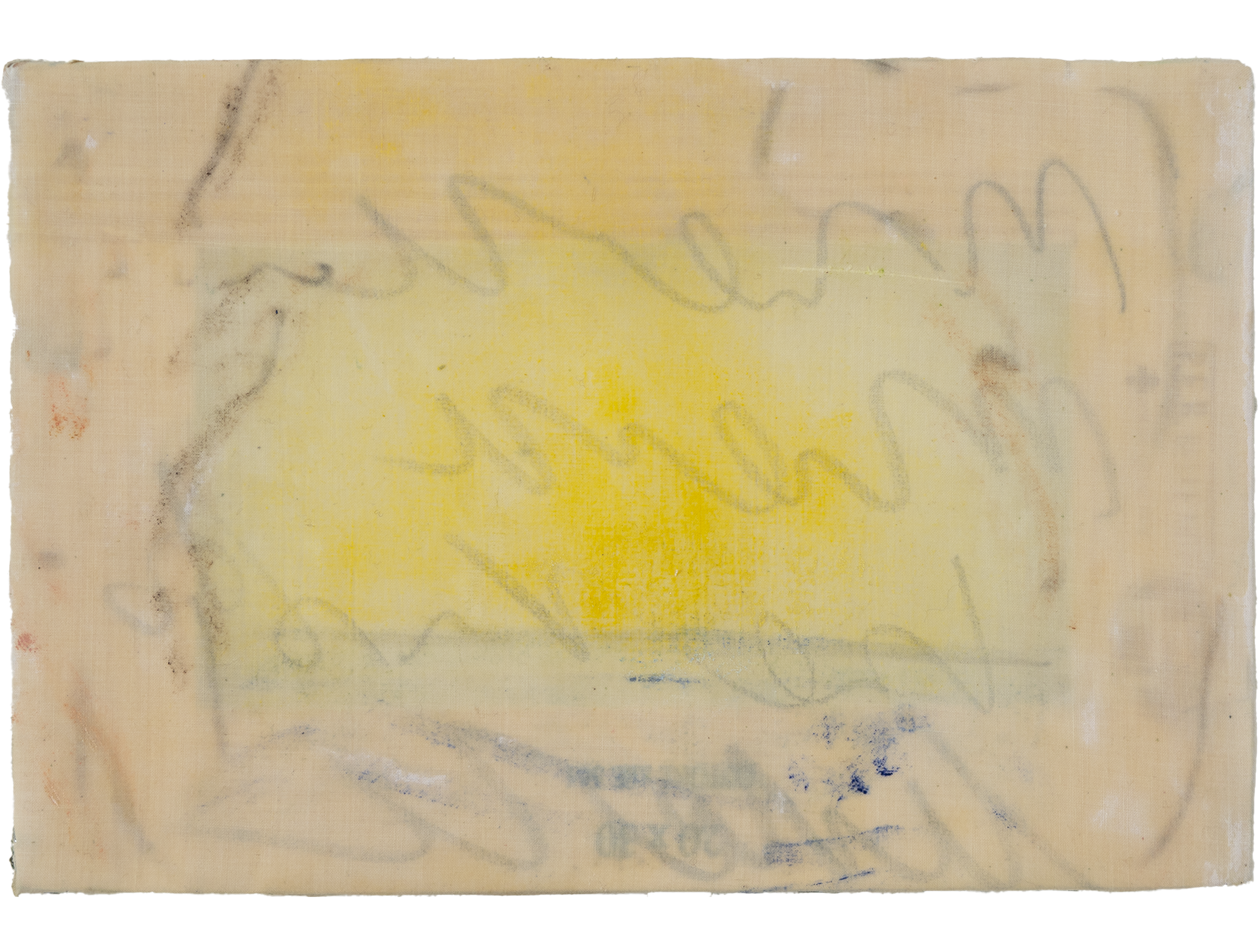 Mare mare ho veduto levare | Tecnica mista su stoffa intelaiata | 30 x 20 cm | 2025
