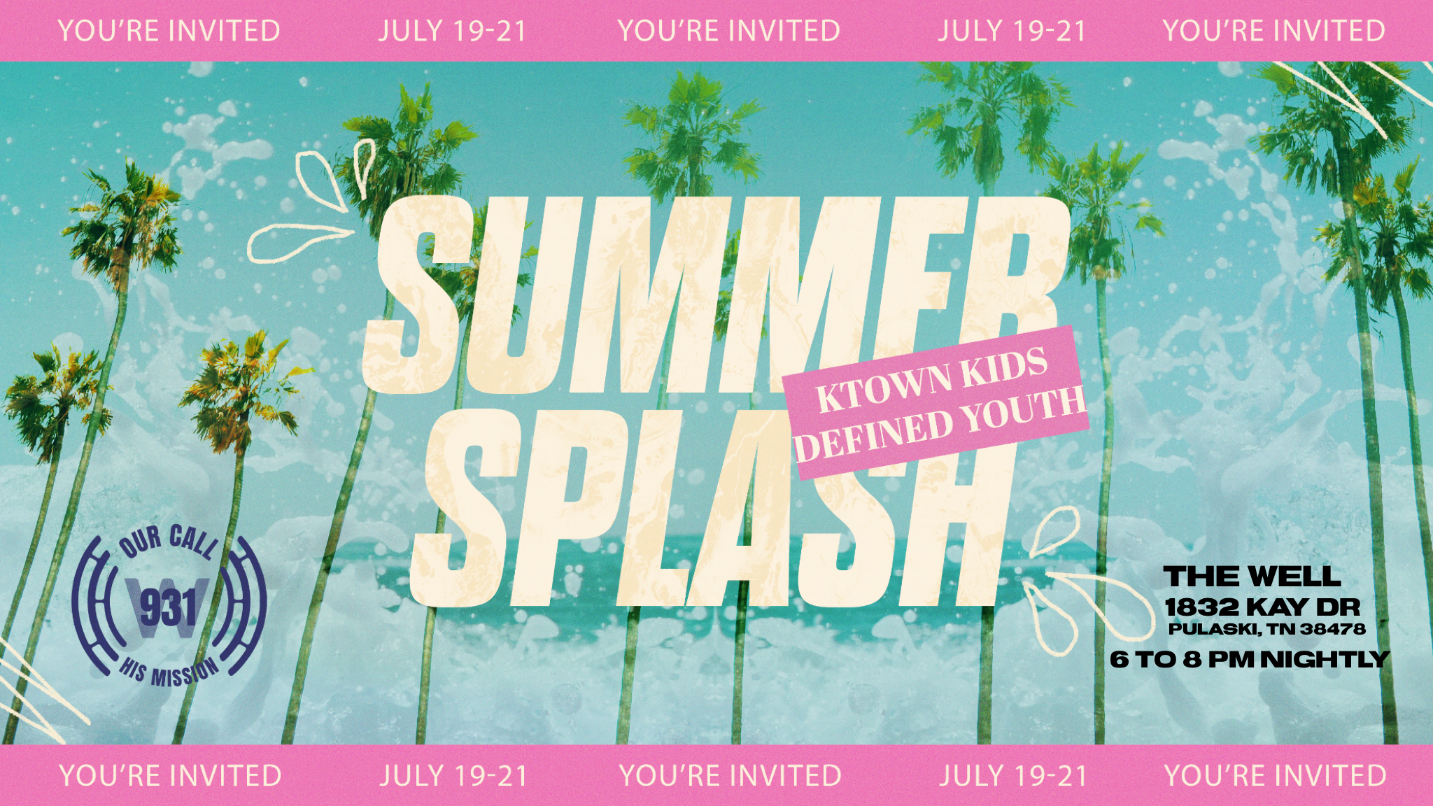 Summer Splash Kids Camp 