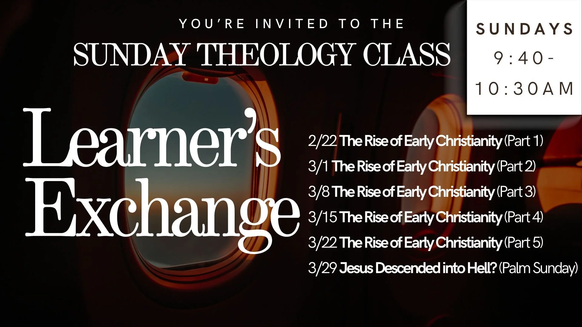 “The Rise of Christianity” - February 22, 2025 