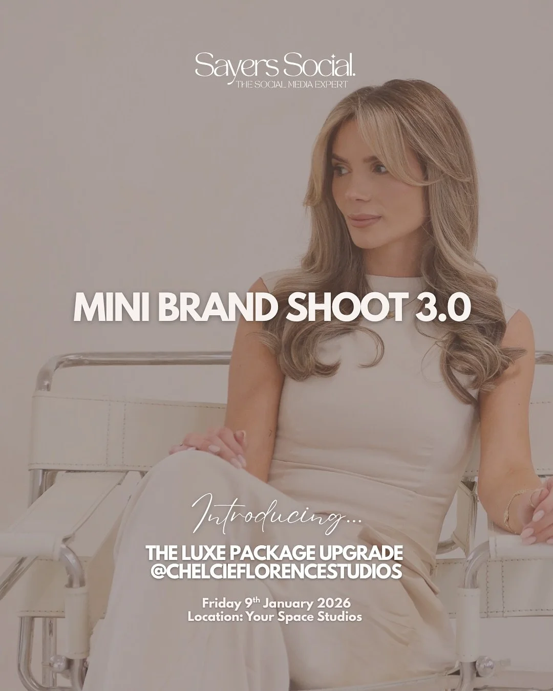 ✨ MINI BRAND SHOOT SESSIONS 3.0 ✨

This is it&hellip; our LAST mini brand shoot event, and we&rsquo;re going out with a bang! 🤭

New year, new studios, new branding shots 🤌🏼

For 3.0 we&rsquo;re taking over @your_space_studios for the day with upg