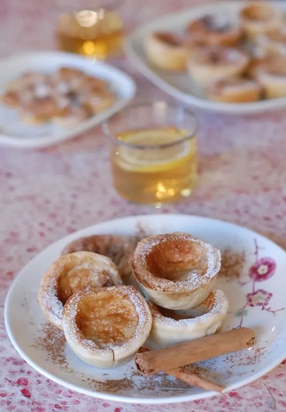 Cream & Cinnamon Tartlets