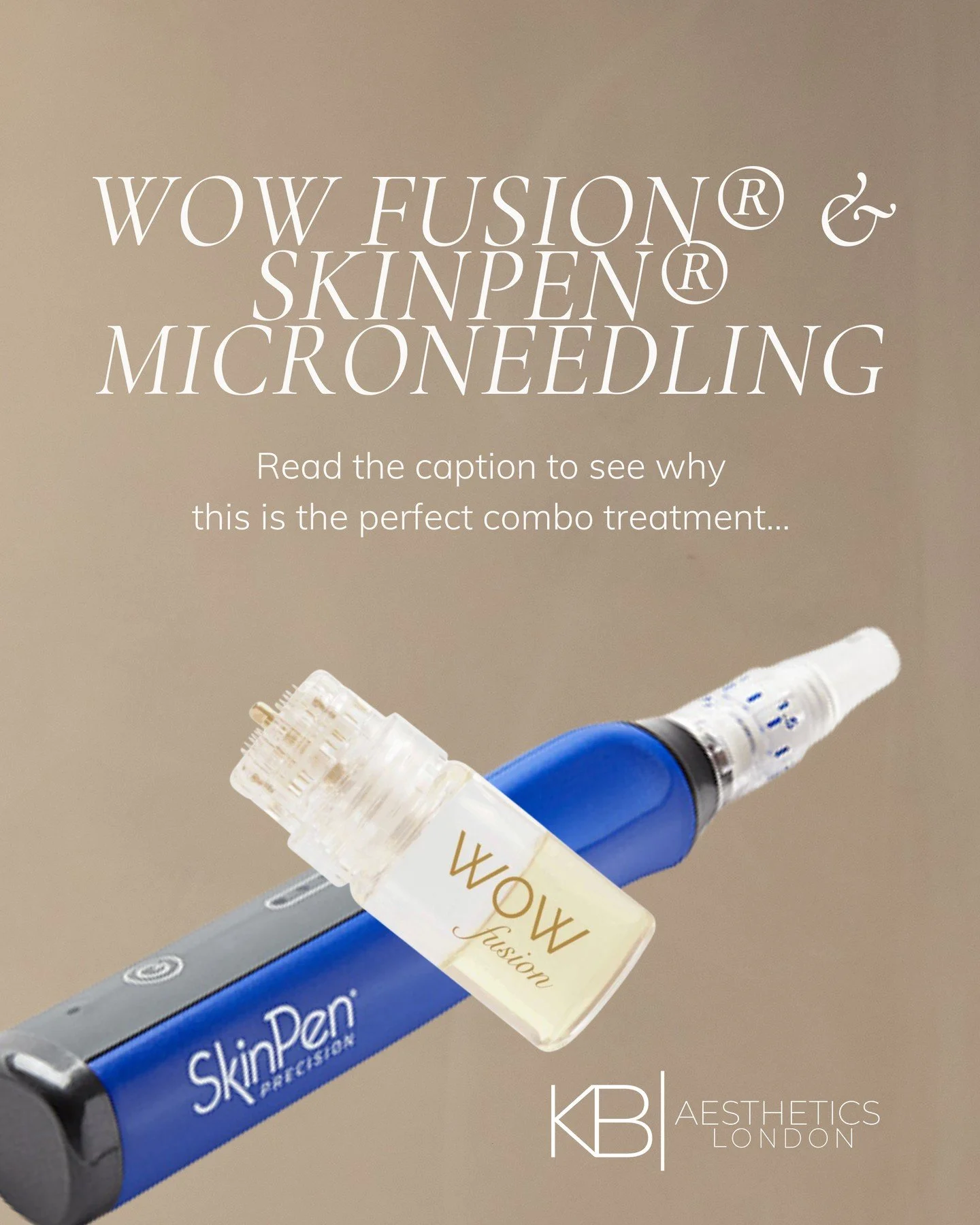 If you&rsquo;re ready to take your skin to the next level, our SkinPen / WOW Fusion combo treatment is the ultimate solution. This 3-session course blends two powerhouse treatments to deliver results that truly transform. 💙⁠
⁠
Across the course, you