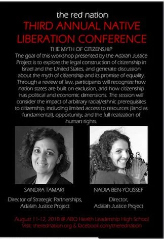From Turtle Island to Palestine