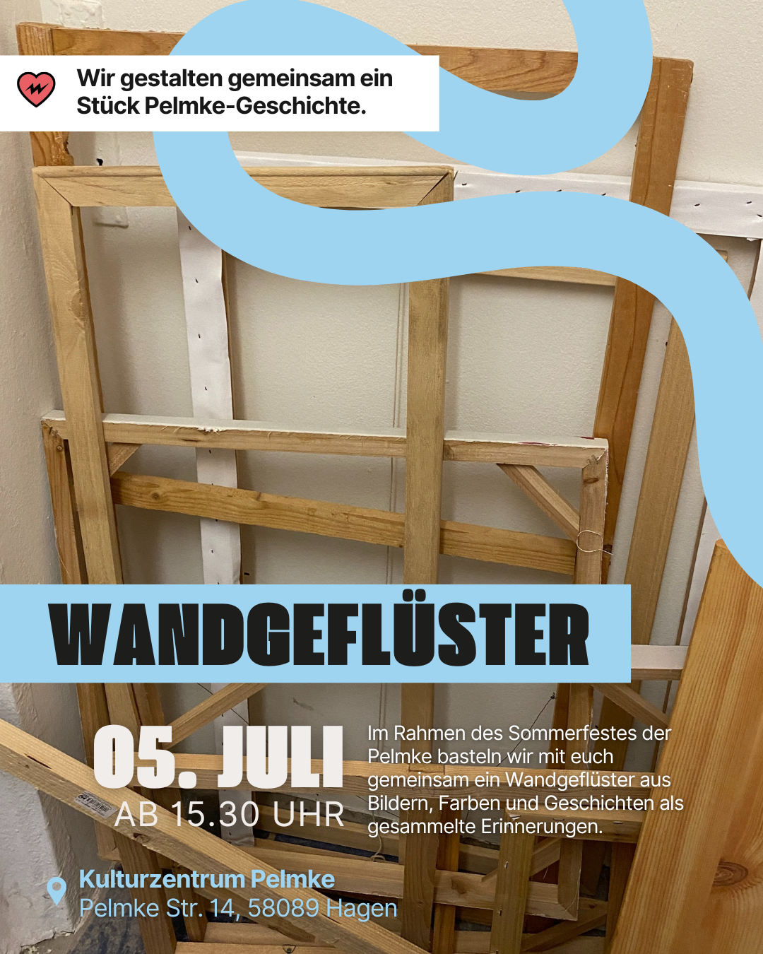 Sommerfest Pelmke: Wandgeflüster