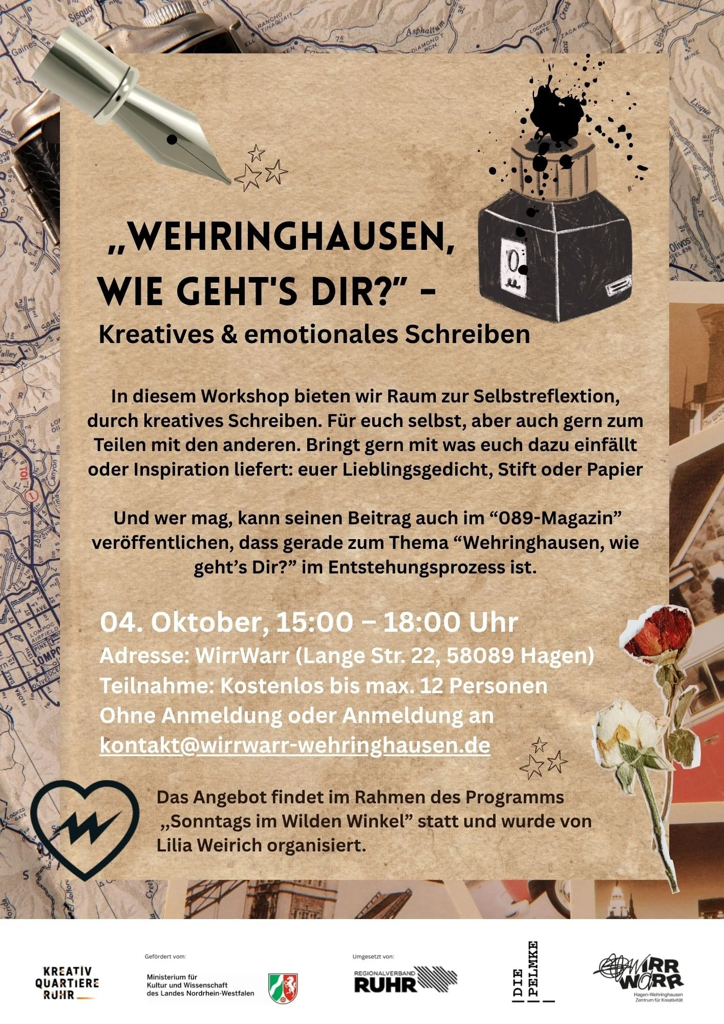 Workshop: Kreatives &amp; Emotionales Schreiben