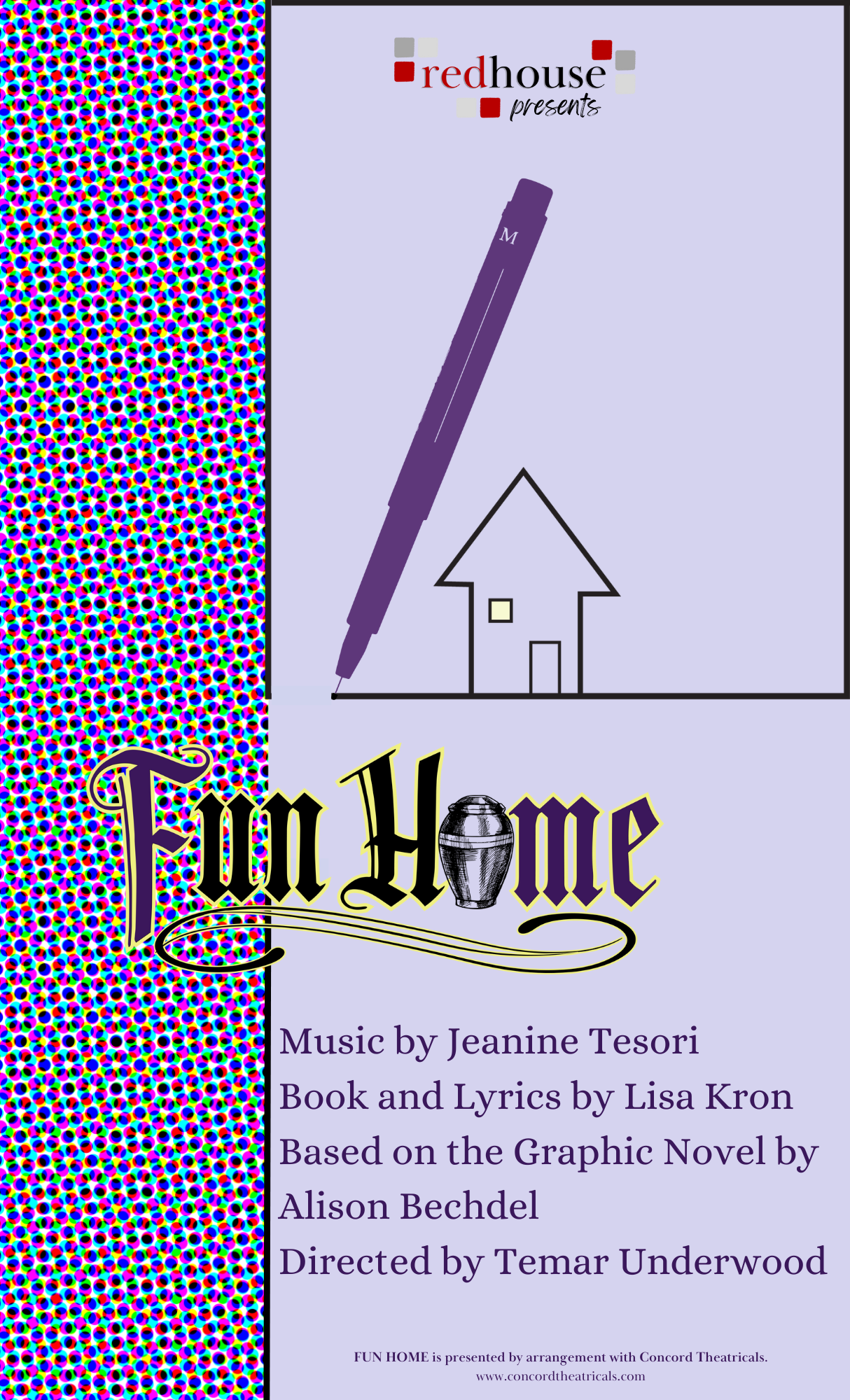 Fun Home at the Redhouse Arts Center