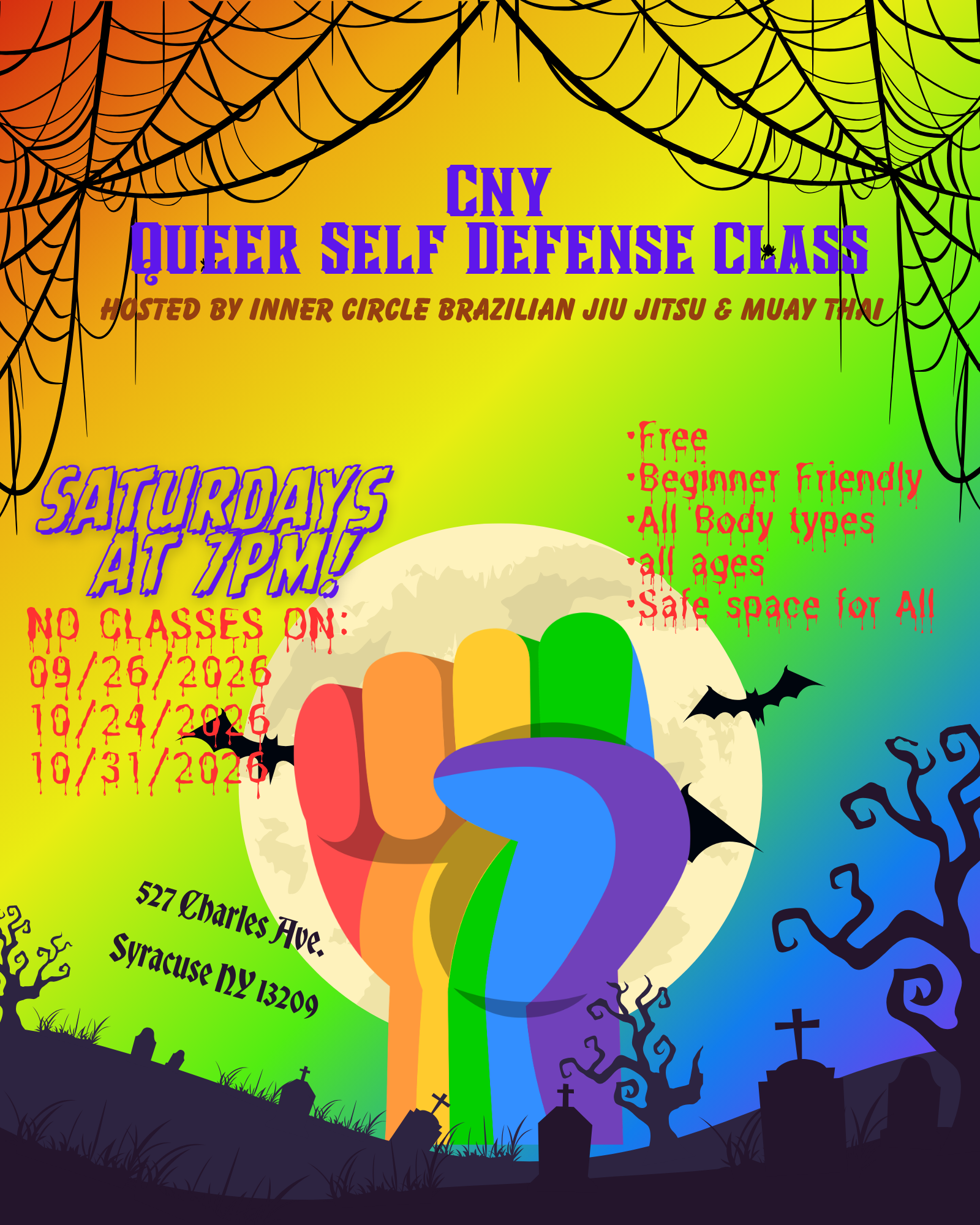 CNY Queer Self Defense Class