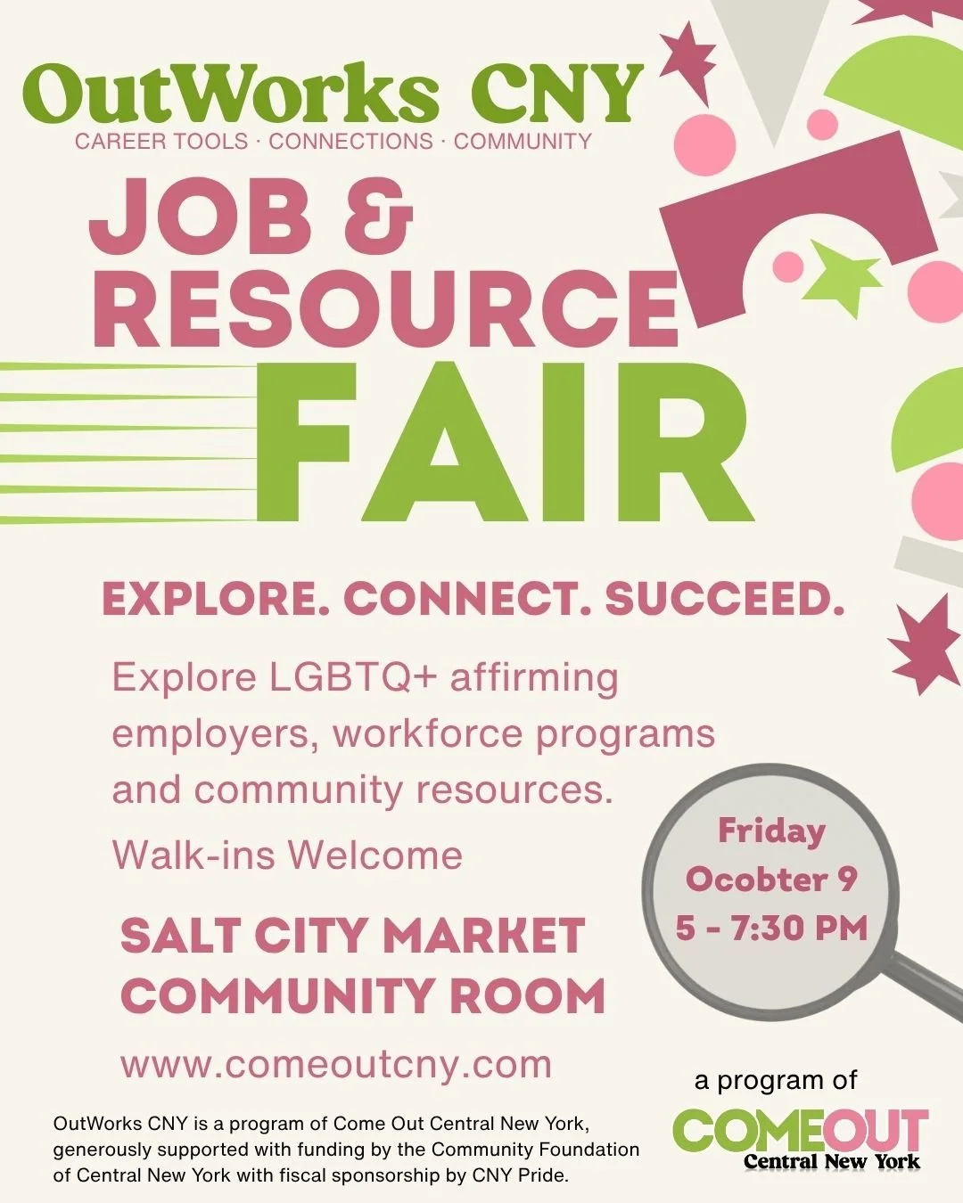 OutWorks CNY Job & Resource Fair